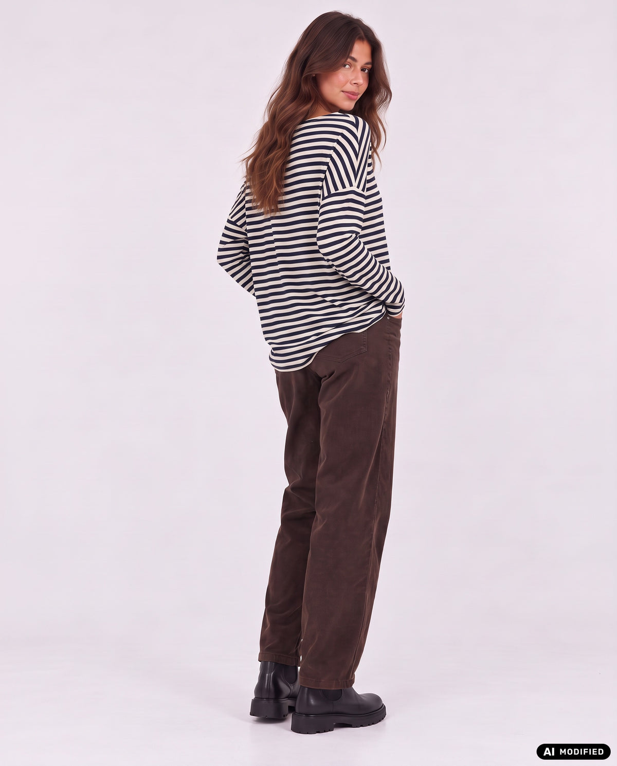 Longsleeve mit Streifen