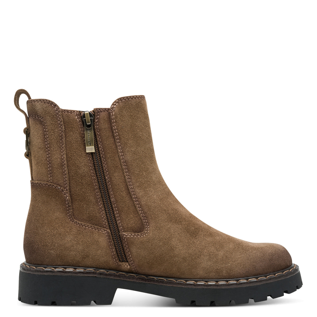 Chelsea Boot aus Veloursleder