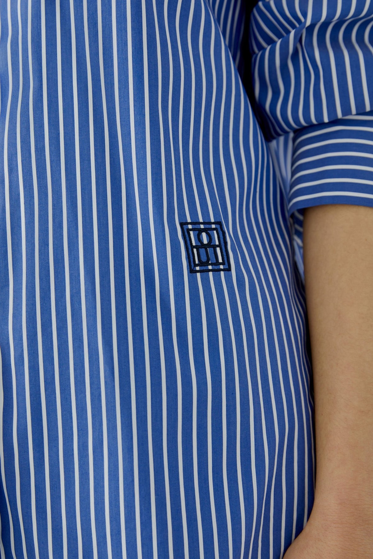 Bluse mit Streifen