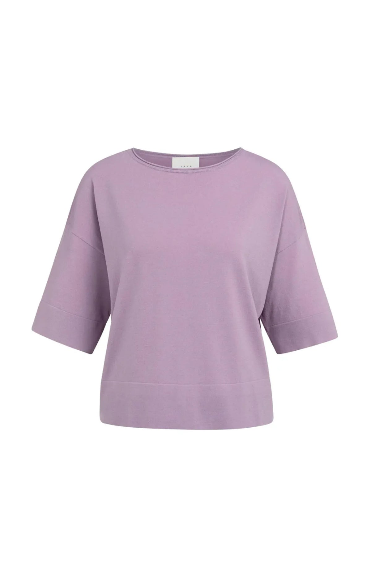 Oversize-Feinstrick-Pullover mit U-Boot-Ausschnitt