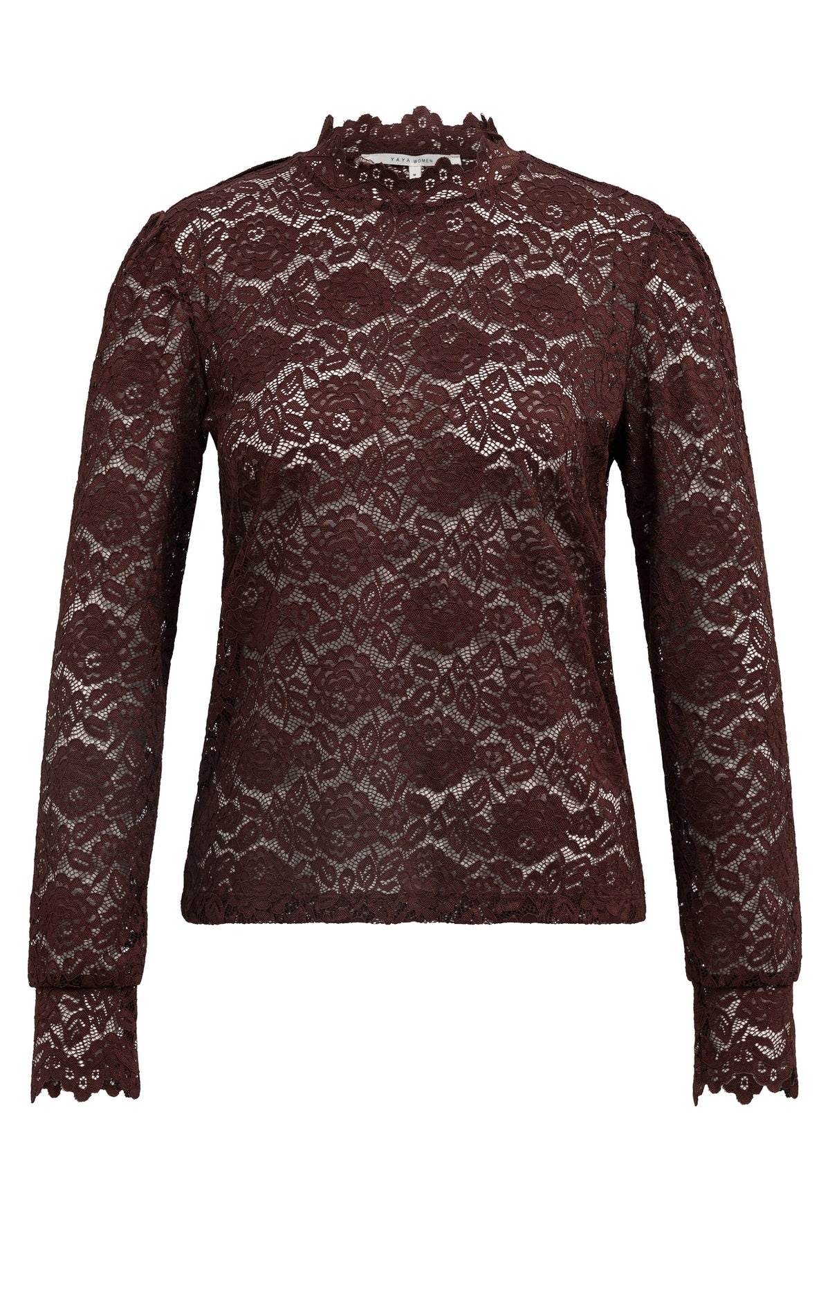 Longsleeve aus Spitze