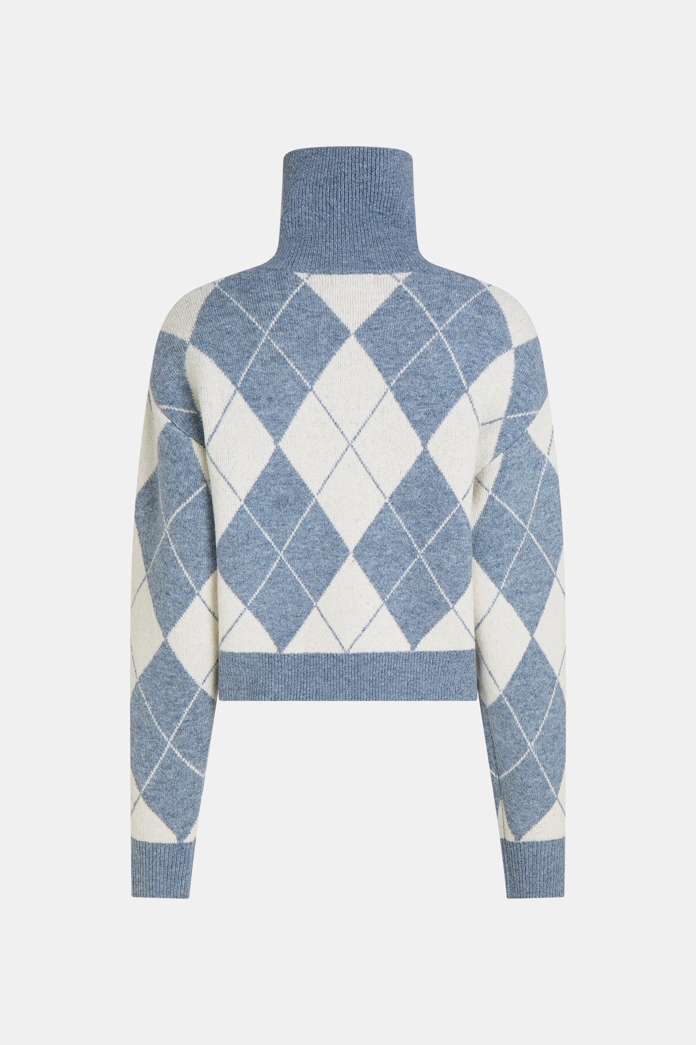Cardigan mit Rauten-Muster
