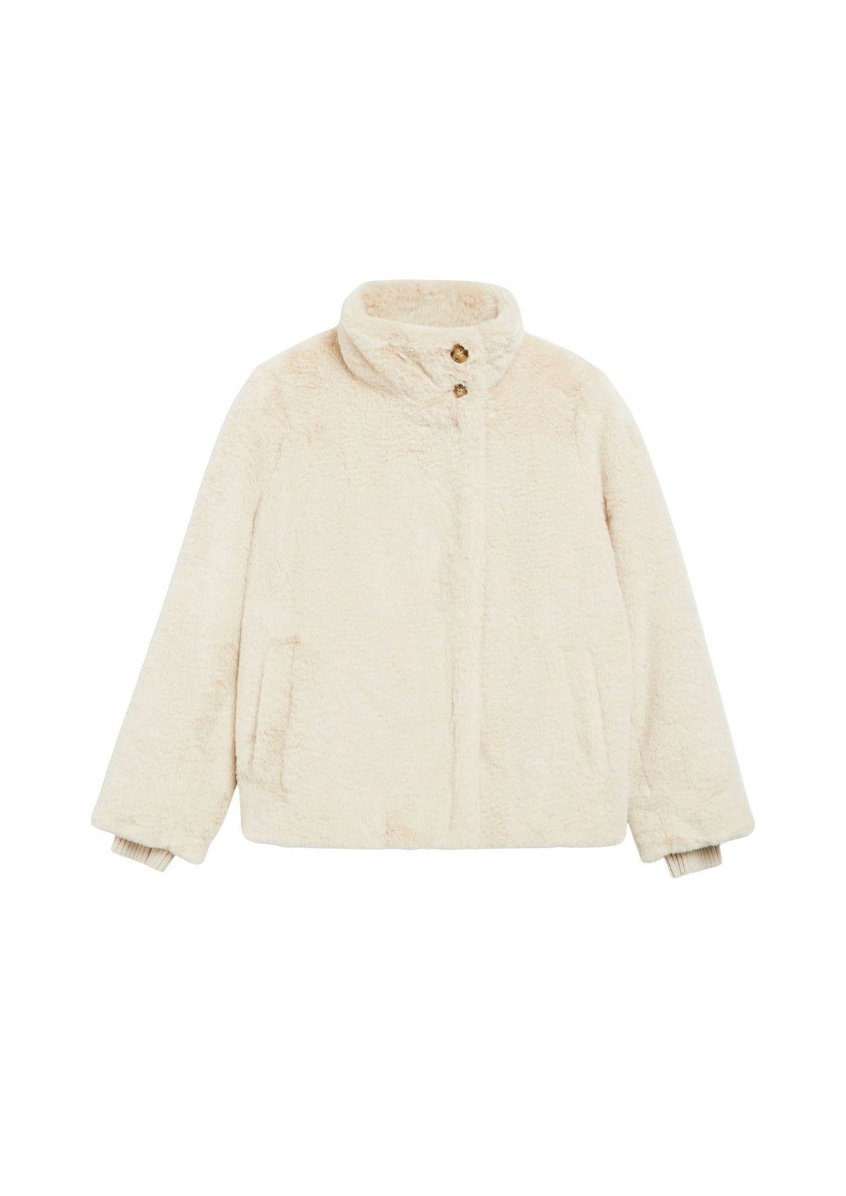 Flauschige Jacke