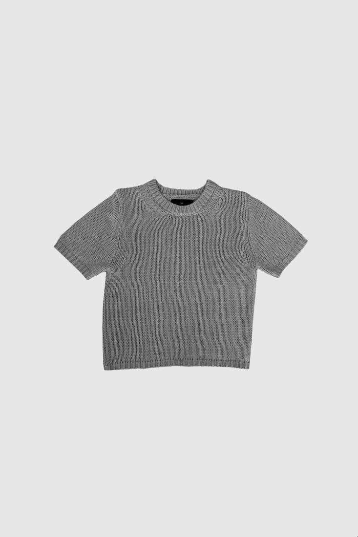WithBlack Strickpullover Midgrey Me