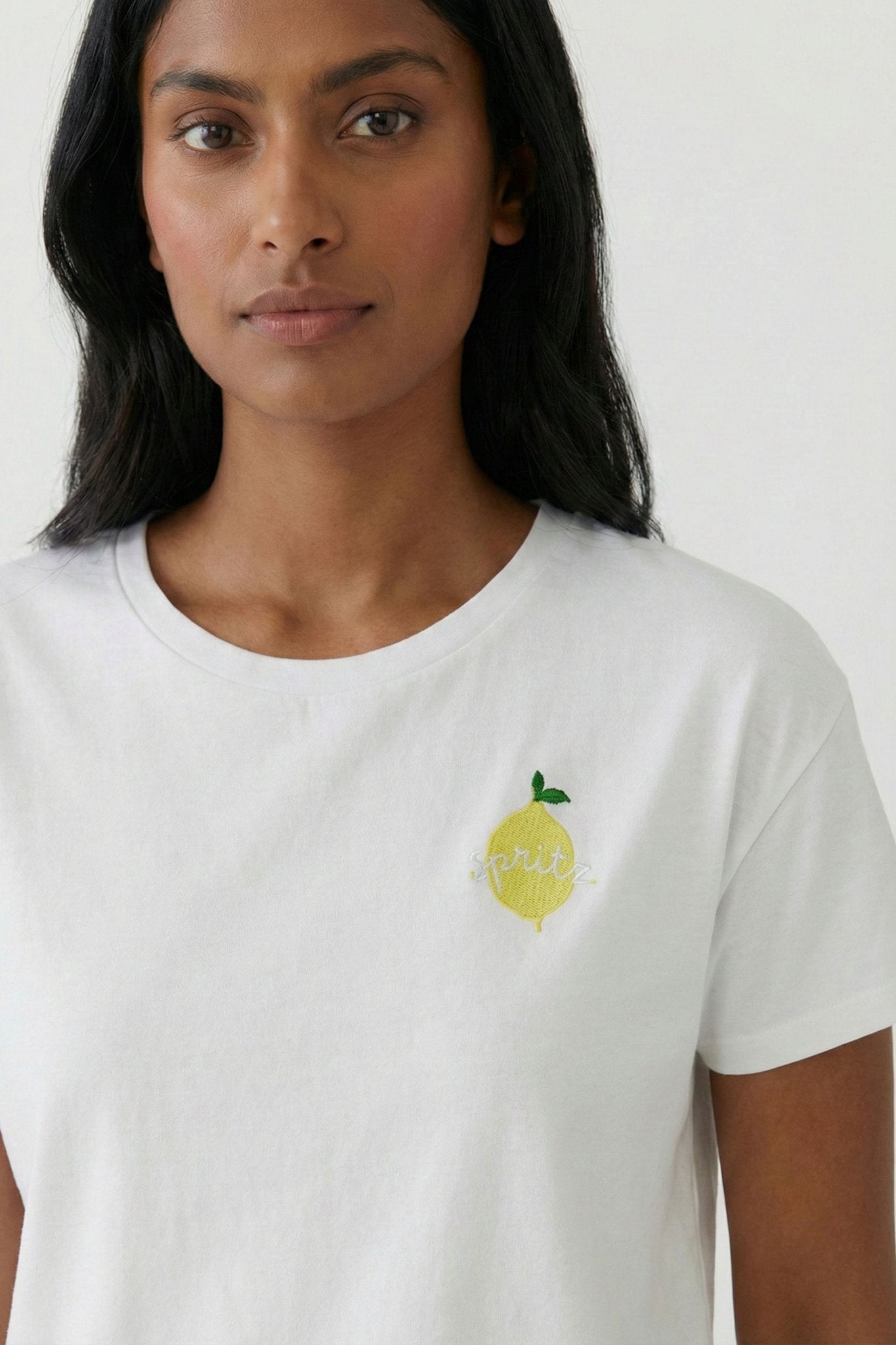 T-Shirt mit Zitronen-Print