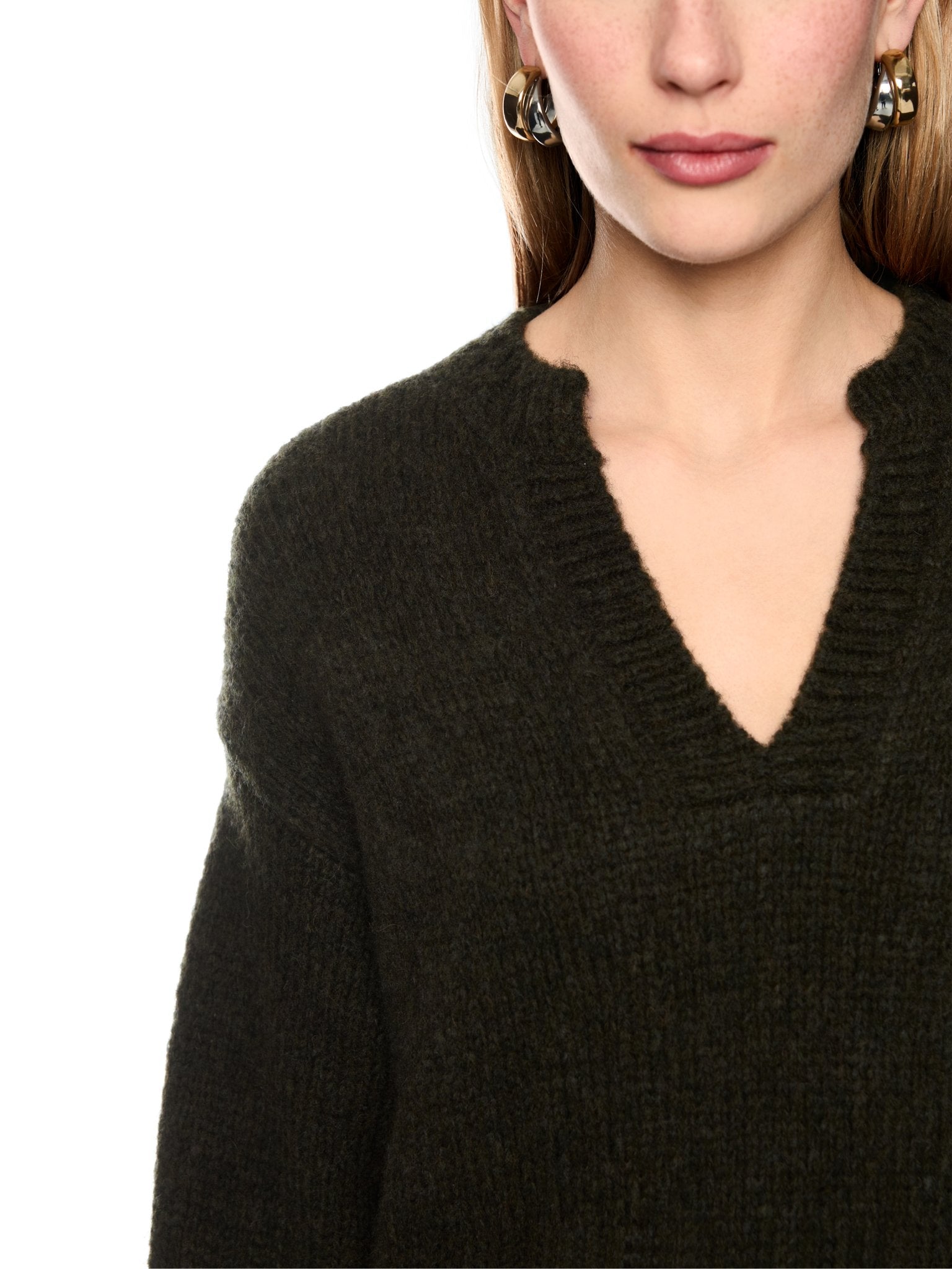 Grobstrickpullover Knitted in Germany