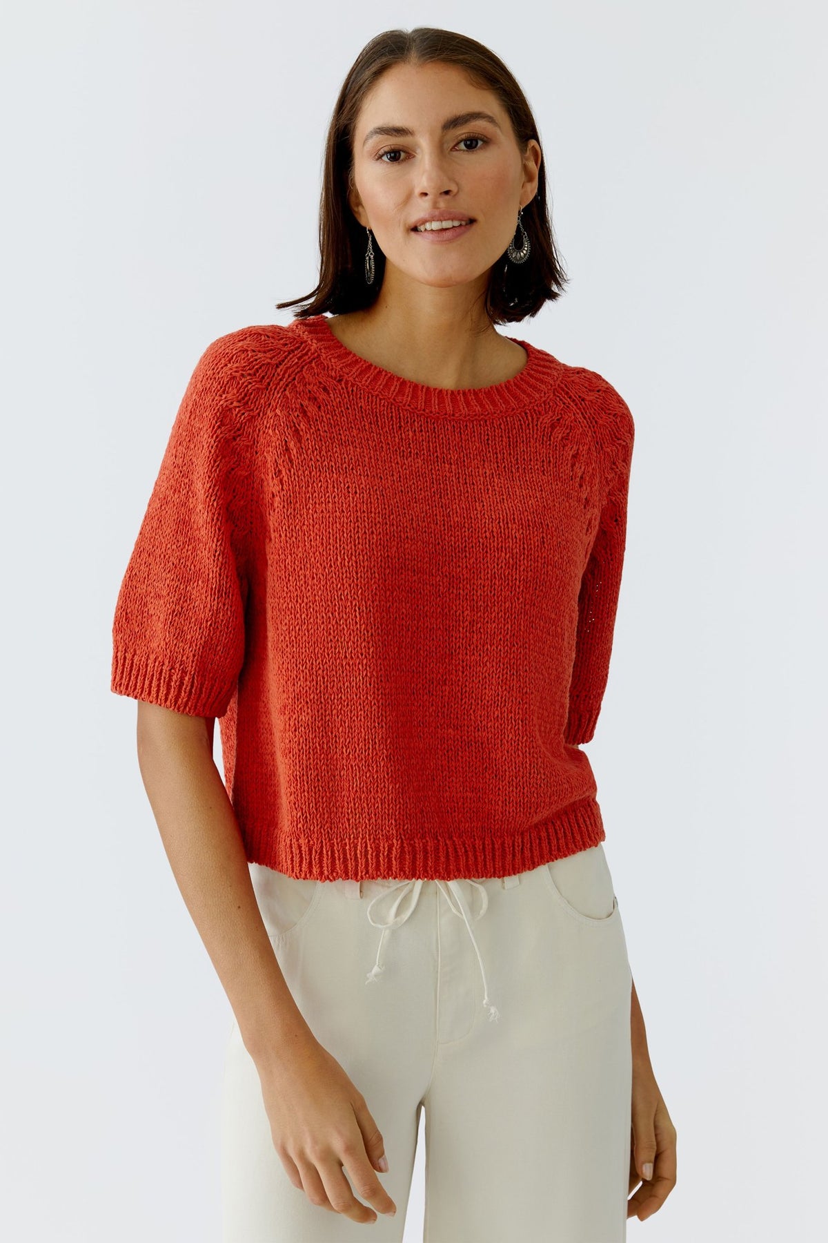 Pullover mit Halbarm