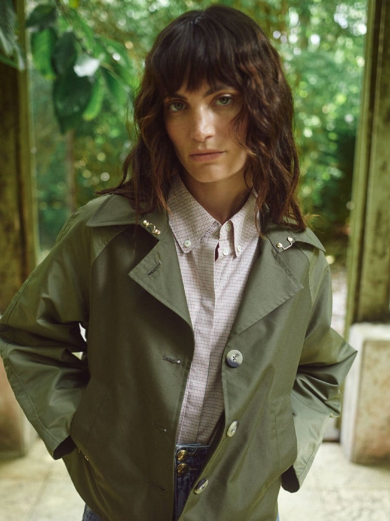 Mos Mosh Trenchcoats Olive Night