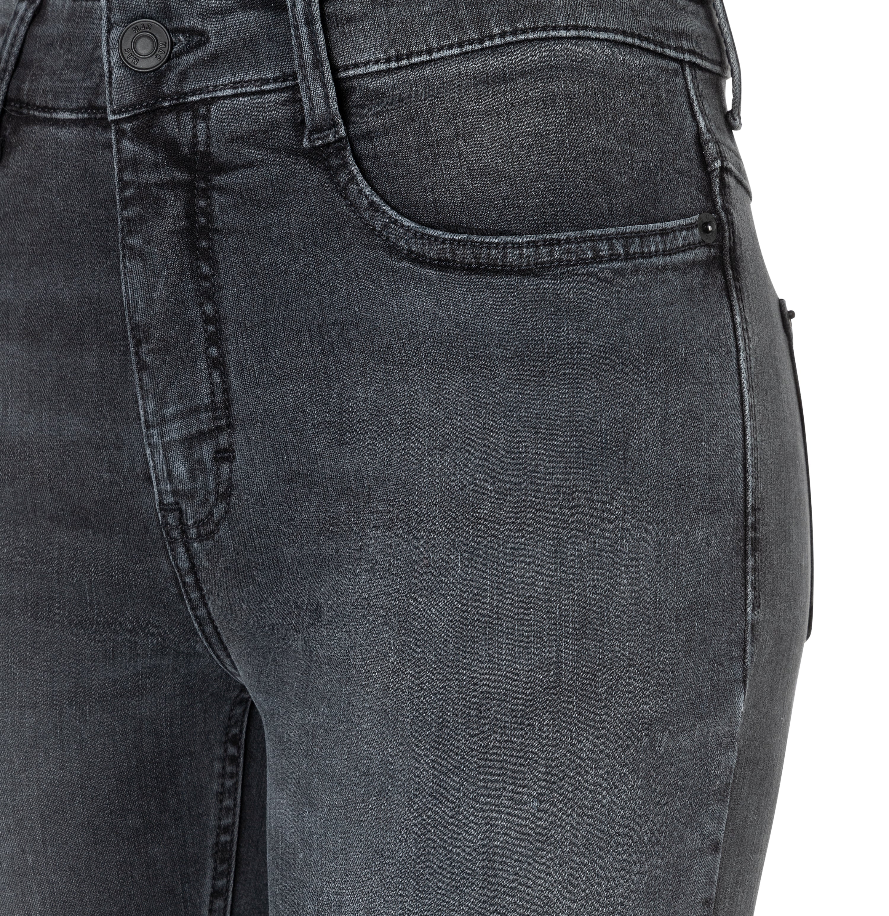 MAC Flared Leg Authentic Carbon Wash