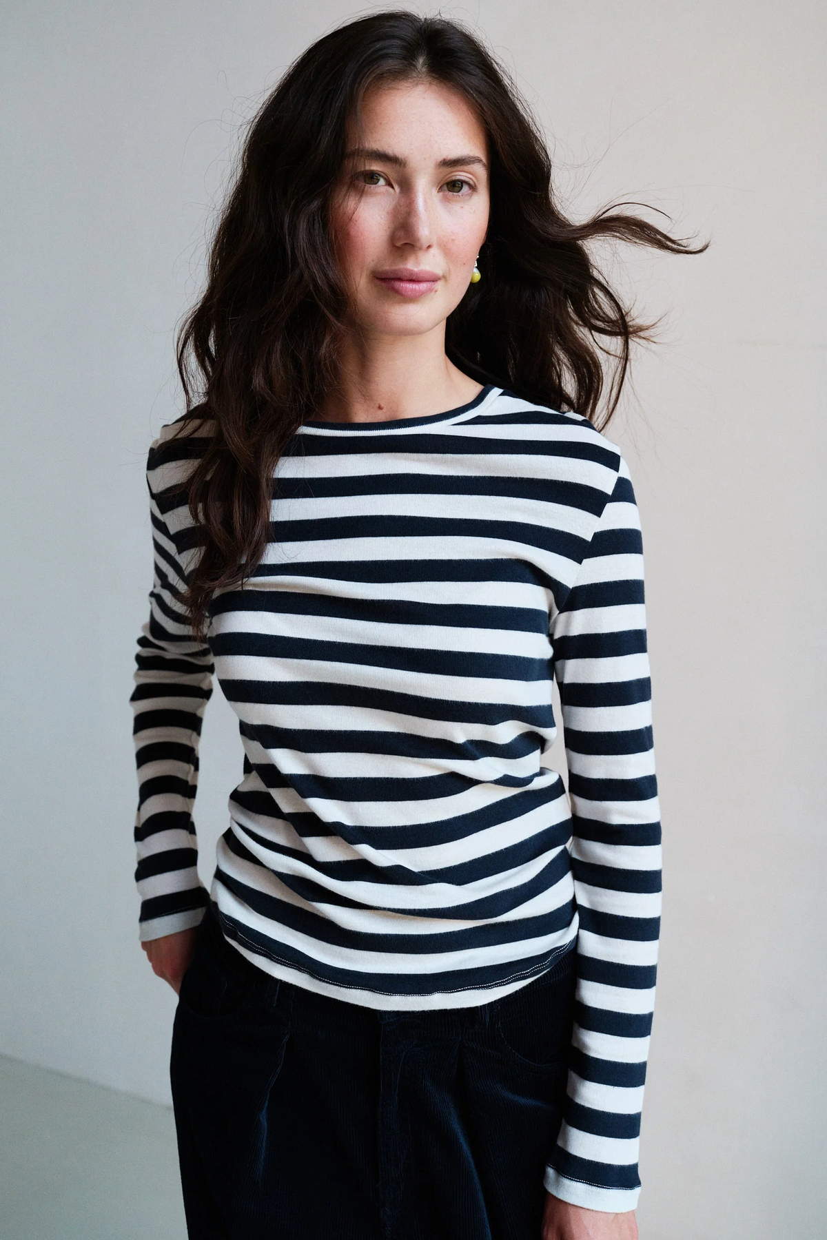 Longsleeve mit Streifen