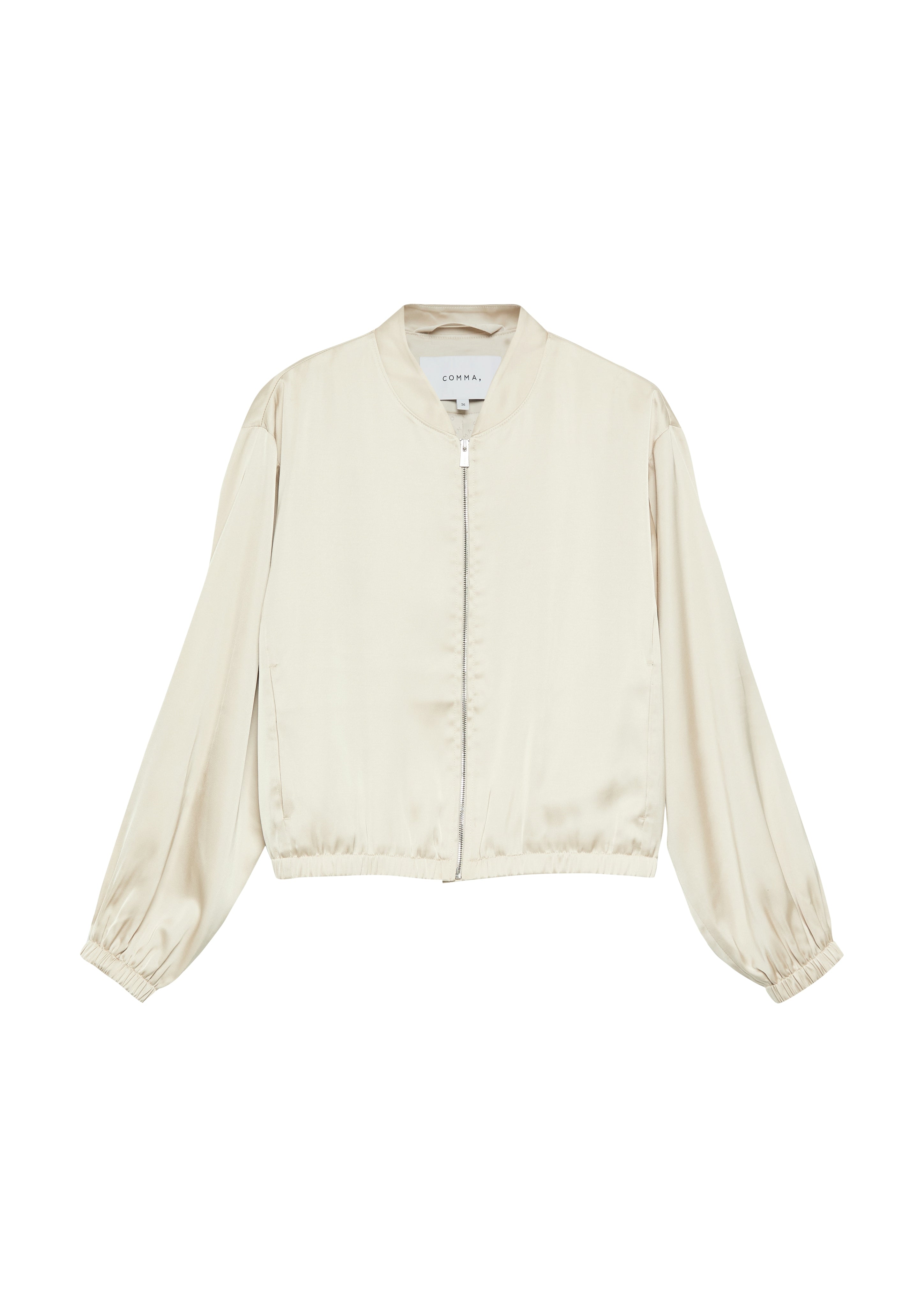 Comma Blouson Grey/Black