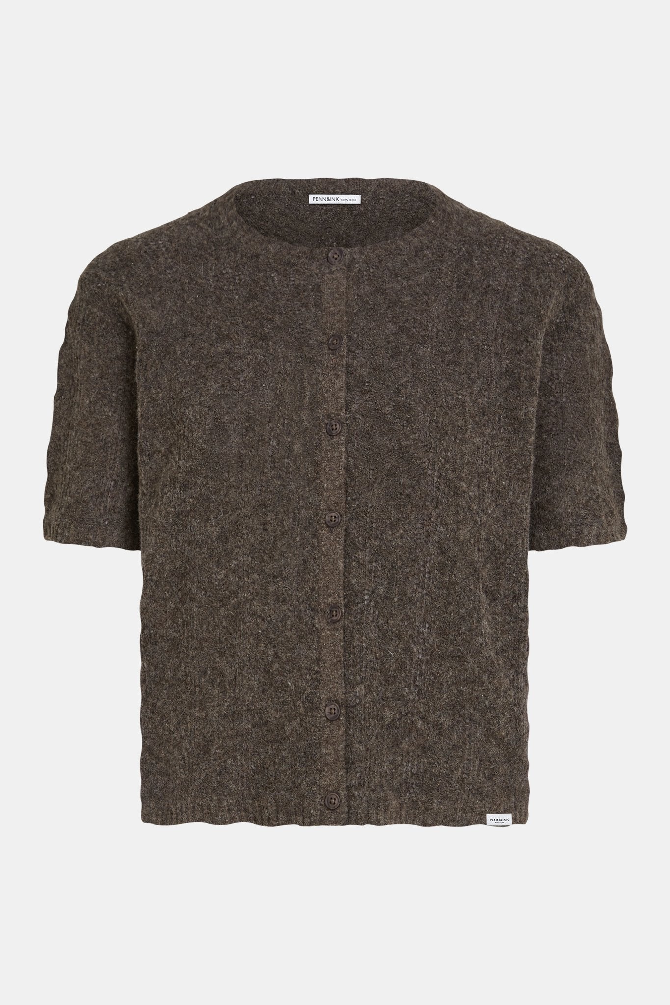 Penn & Ink Strickjacken Mud