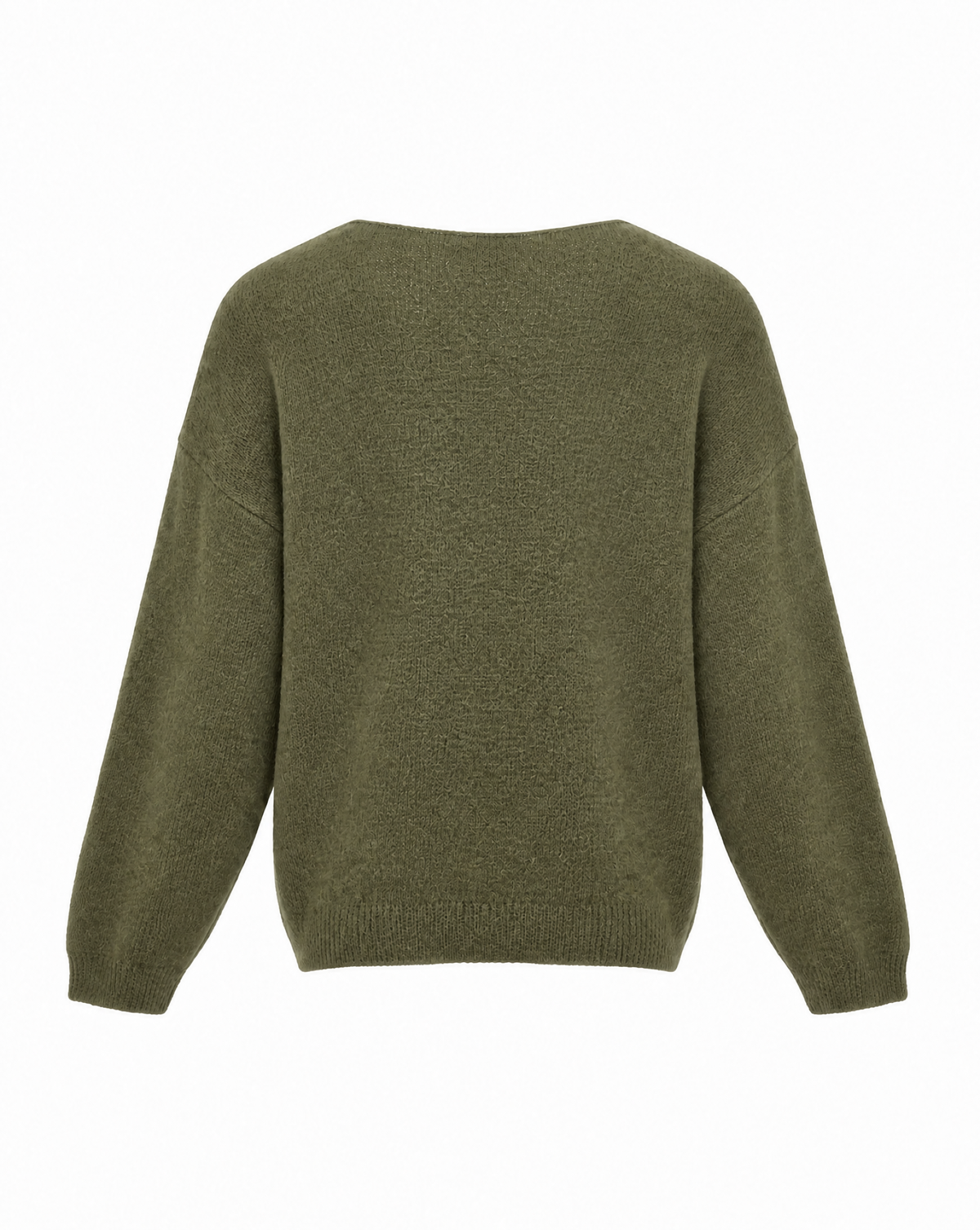 Strickpullover mit V-Ausschnitt