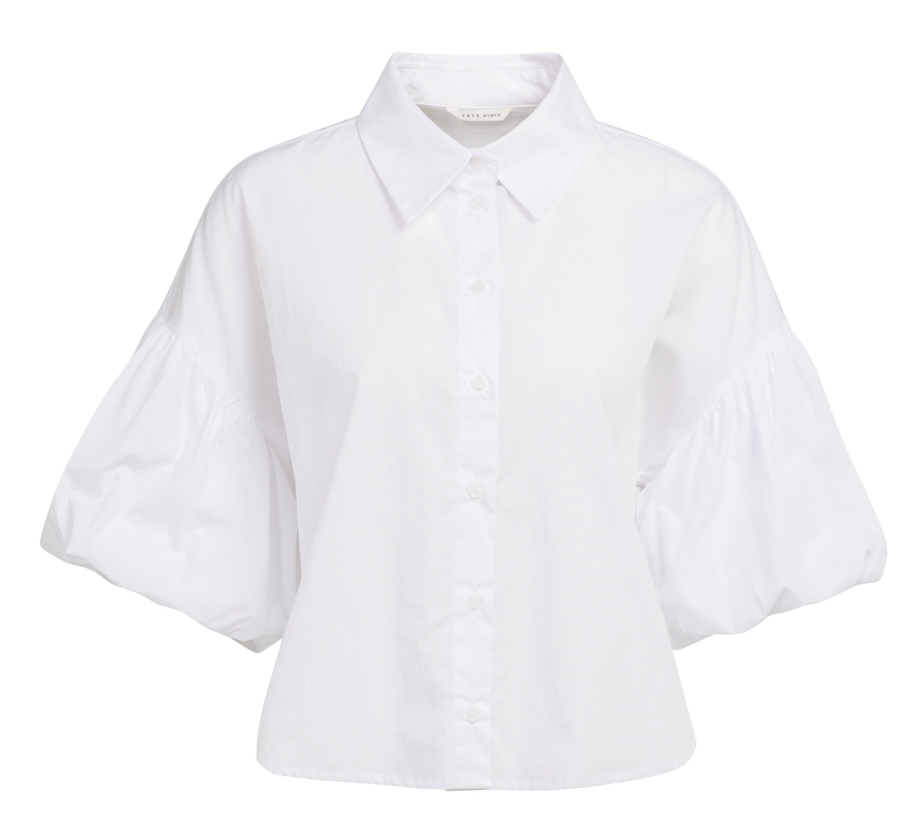 Bluse mit Ballonärmeln