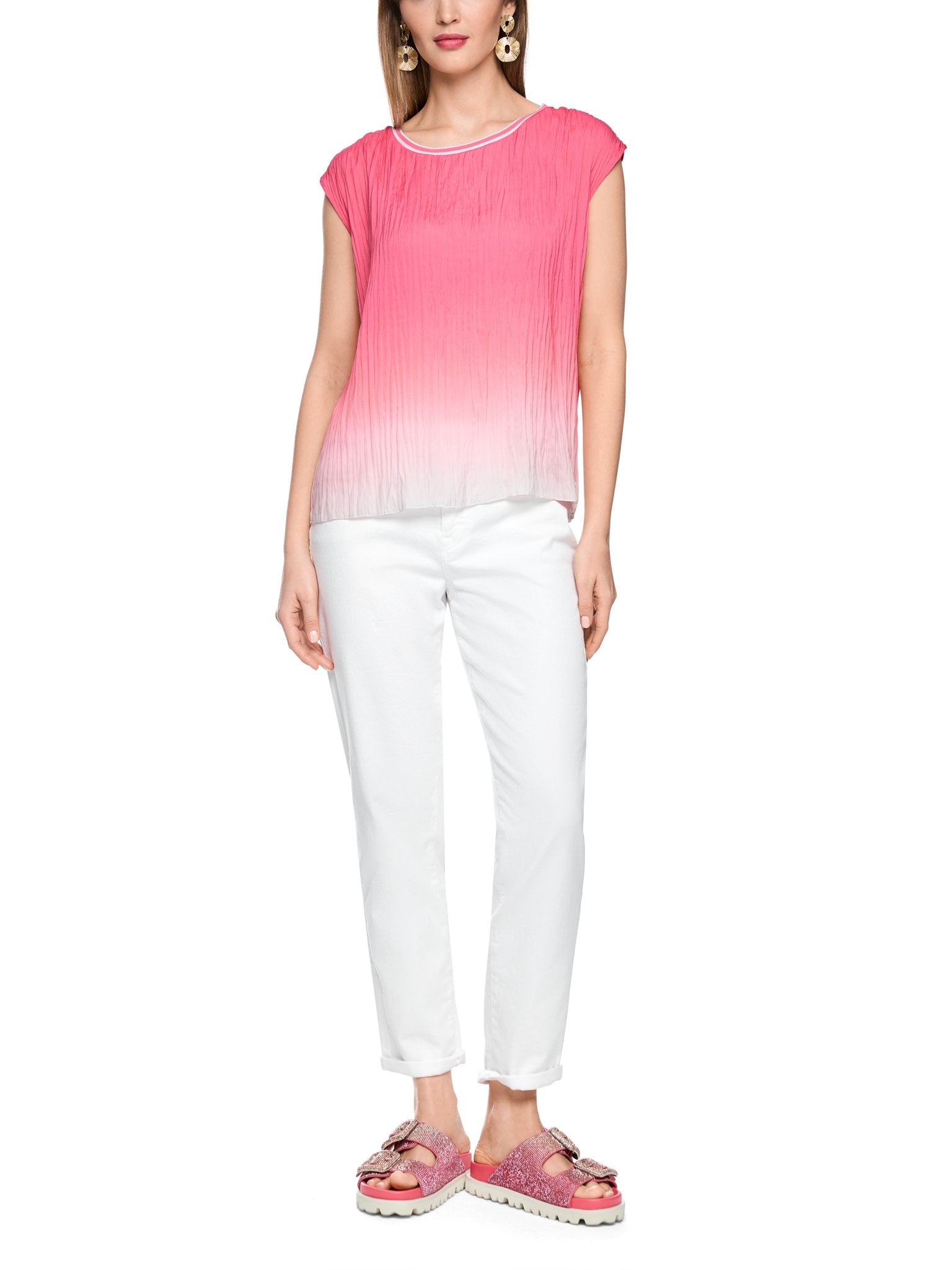 Top in Knitteroptik "Rethink Together"
