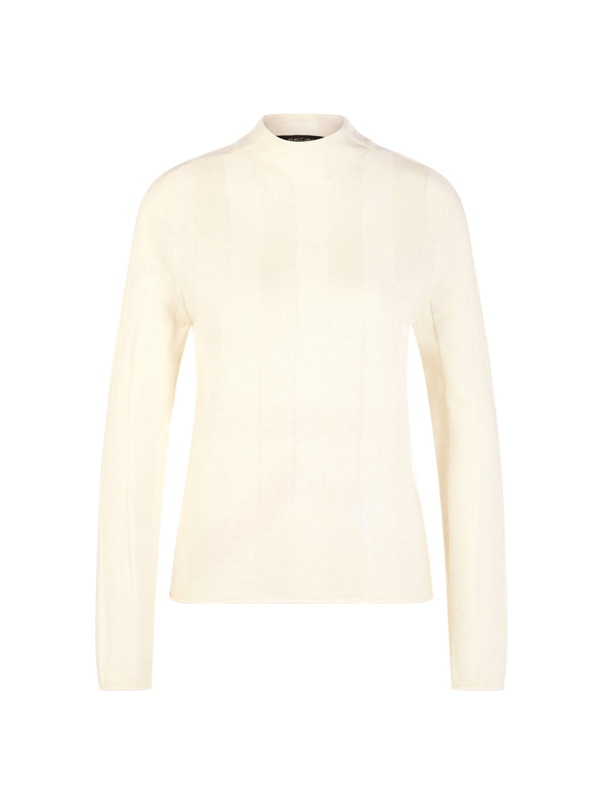 Schmaler Pullover mit Stehkragen