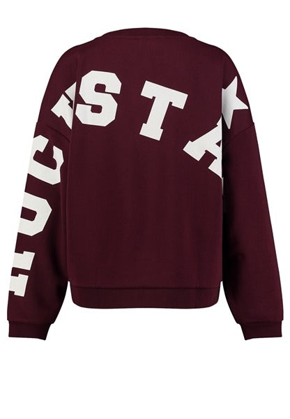 Sweatshirt WSW ROCKSTAR round