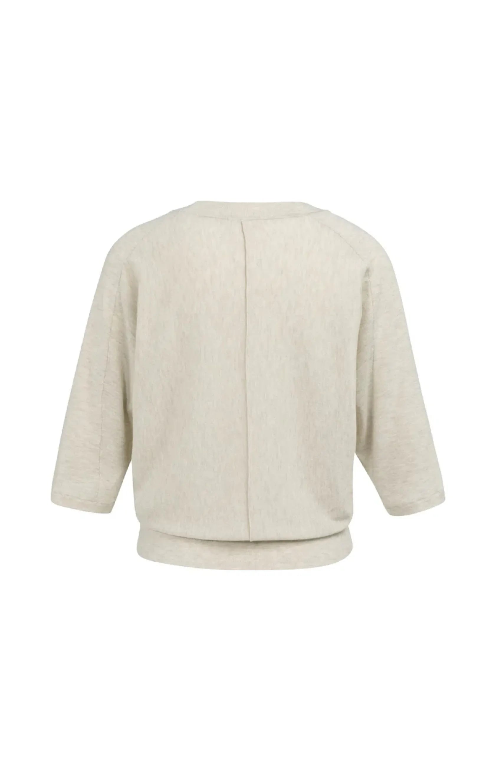 Pullover mit sichtbaren Nähten