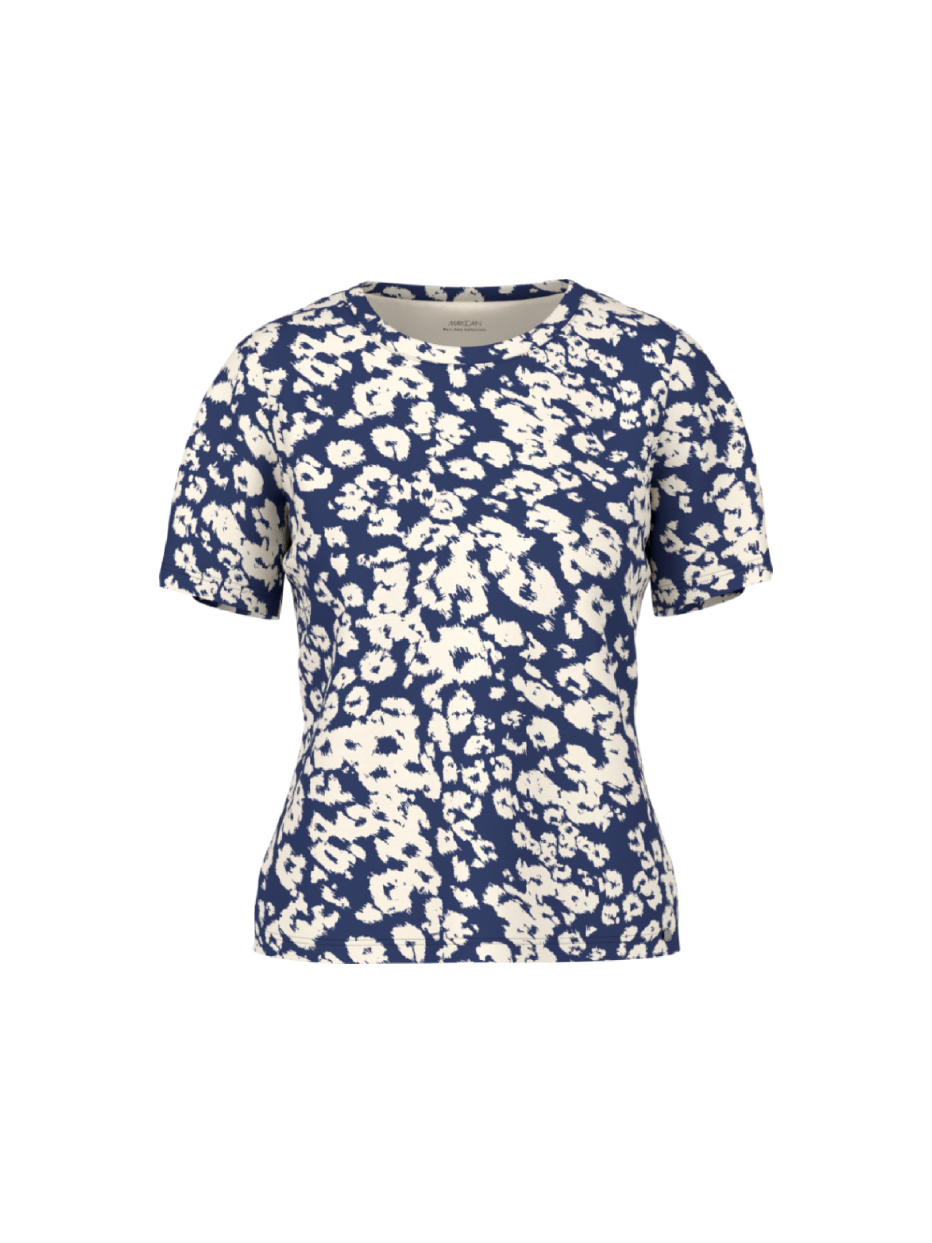 T-Shirt mit Leo-Print