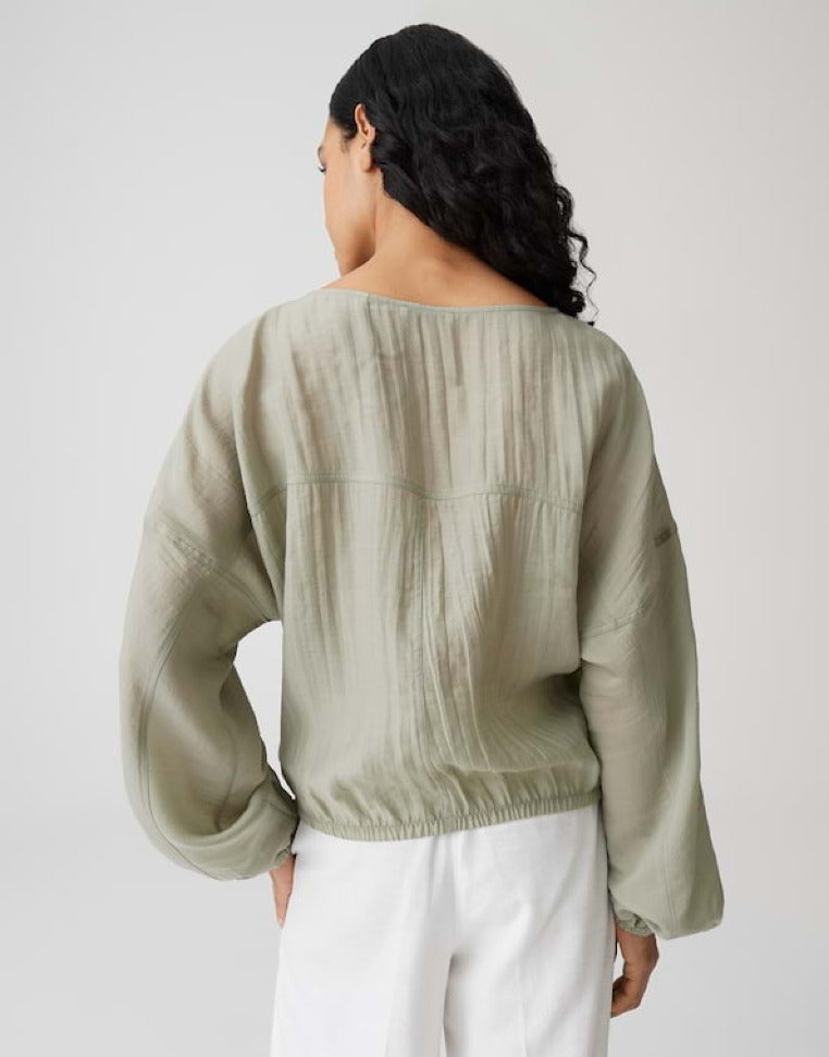 Opus Blusen Pale Olive