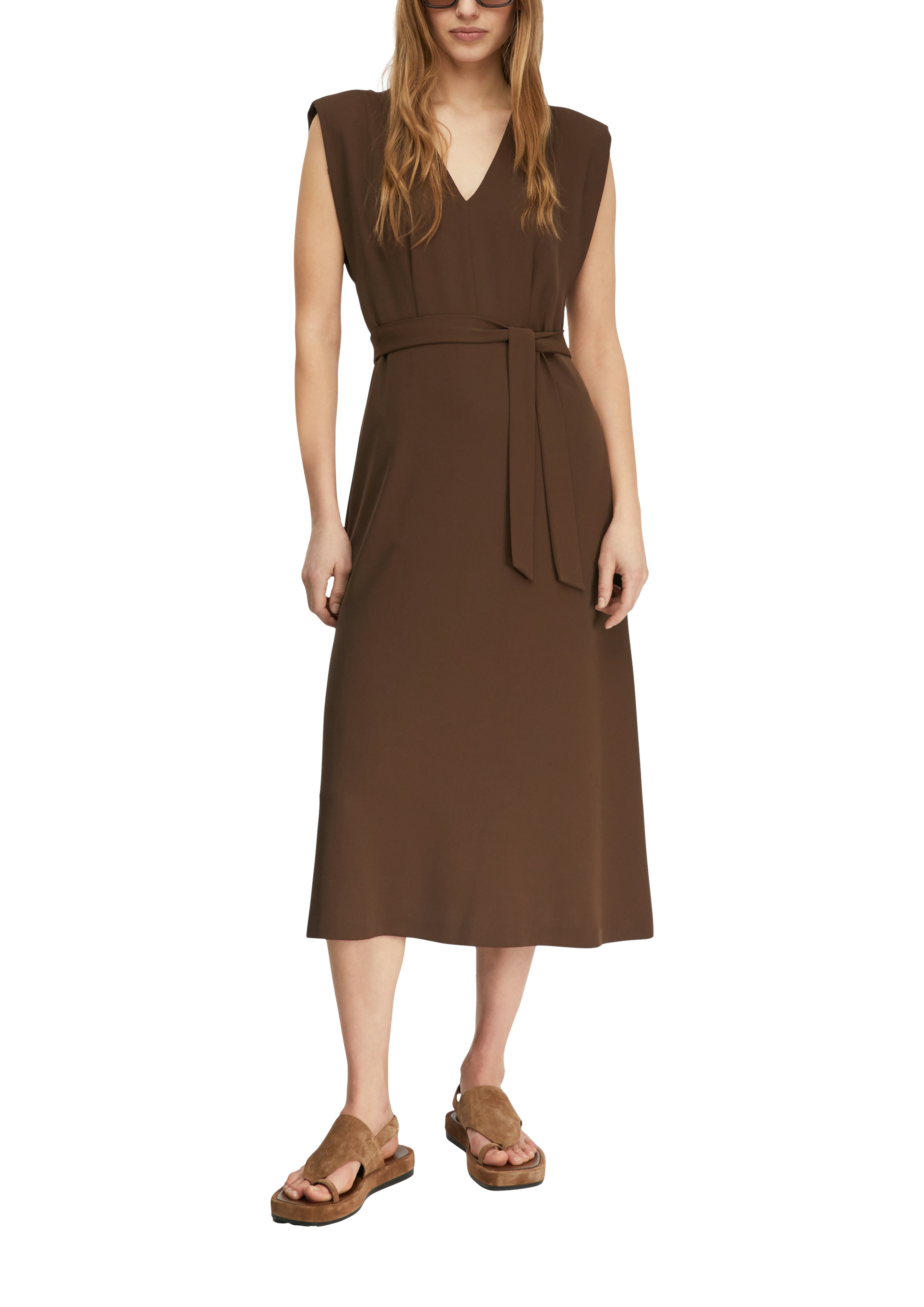 Comma Kleider Brown