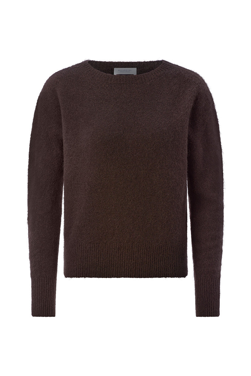 Strickpullover mit Alpaka