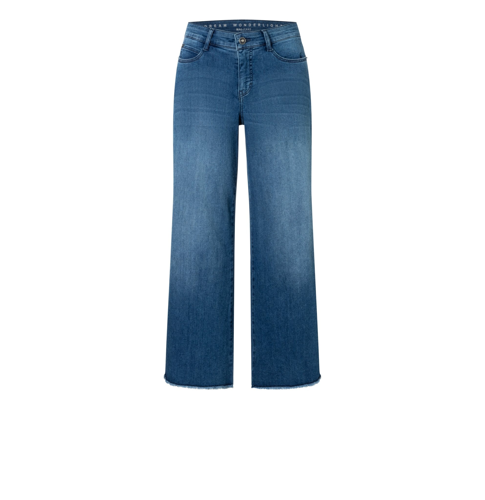 MAC Wide Leg Storm Blue Authentic Wash