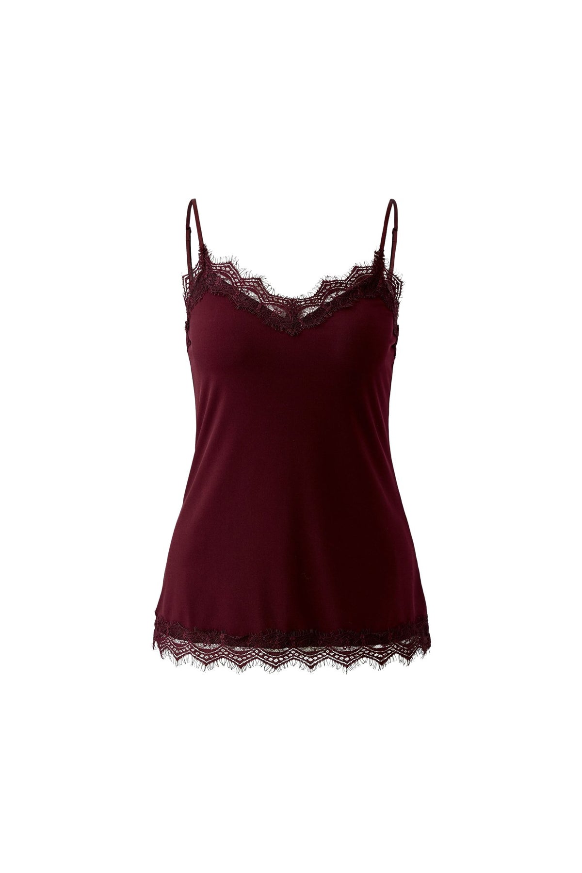 Top mit Spitze