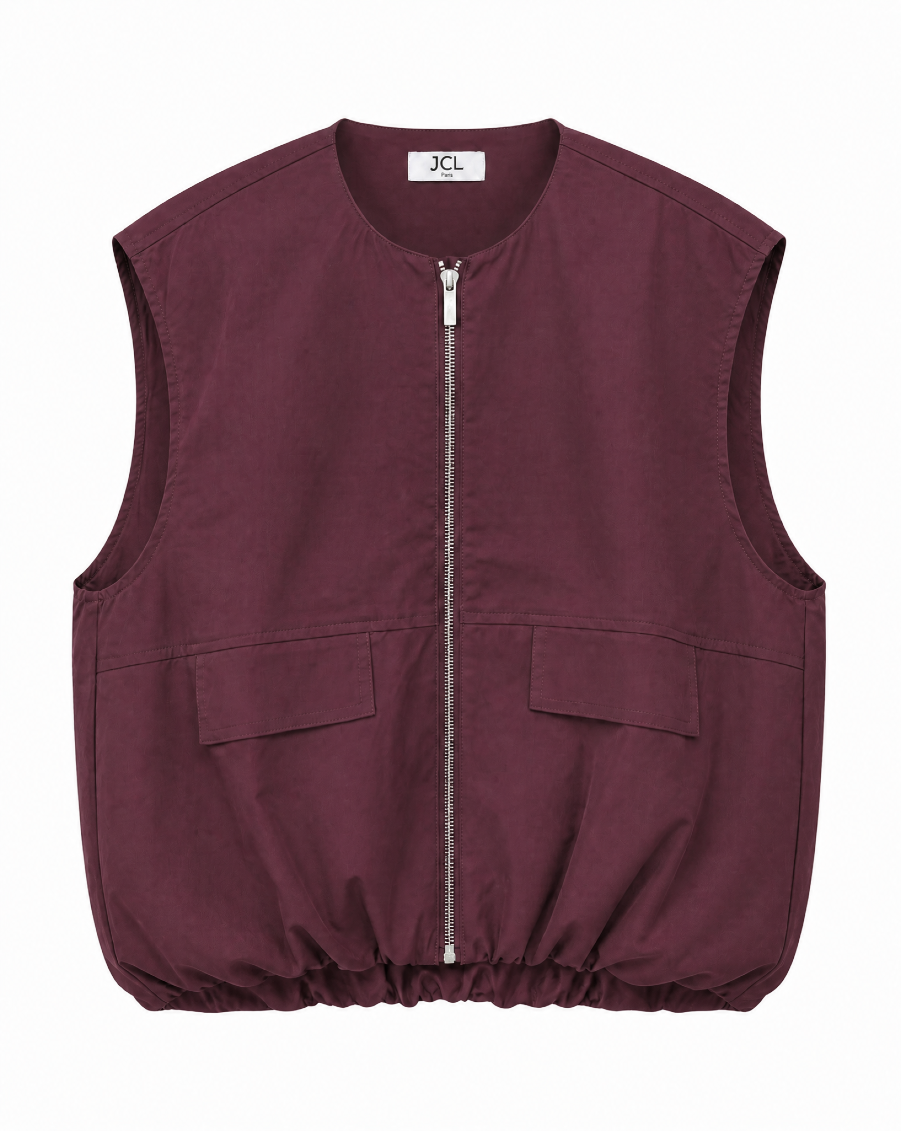 Weste mit gebauschten Look