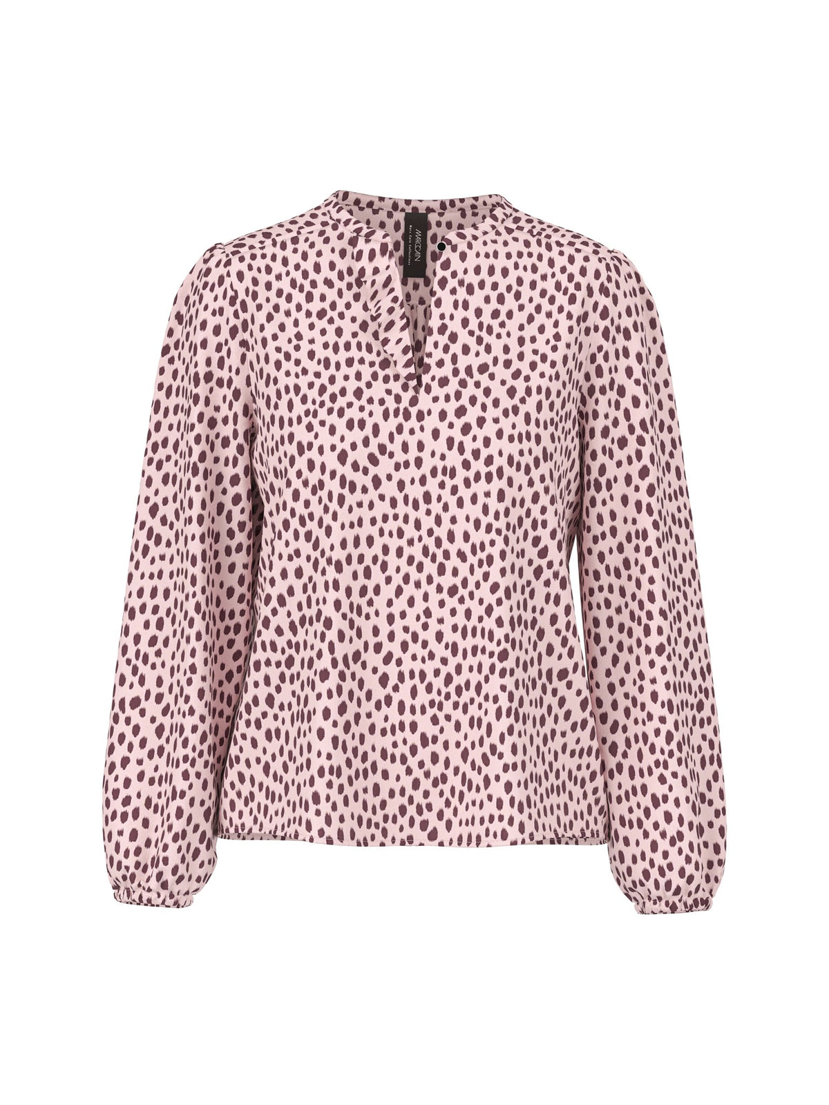Bluse mit Punkte-Print