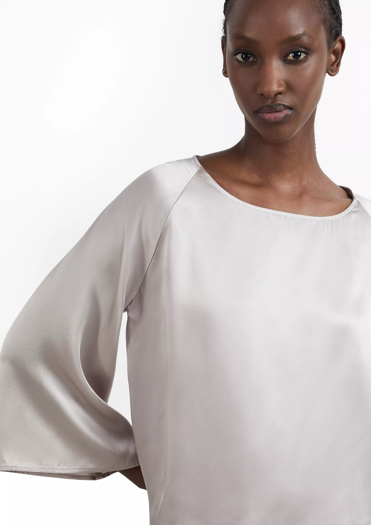 Blusenshirt mit seitlichem Schlitz