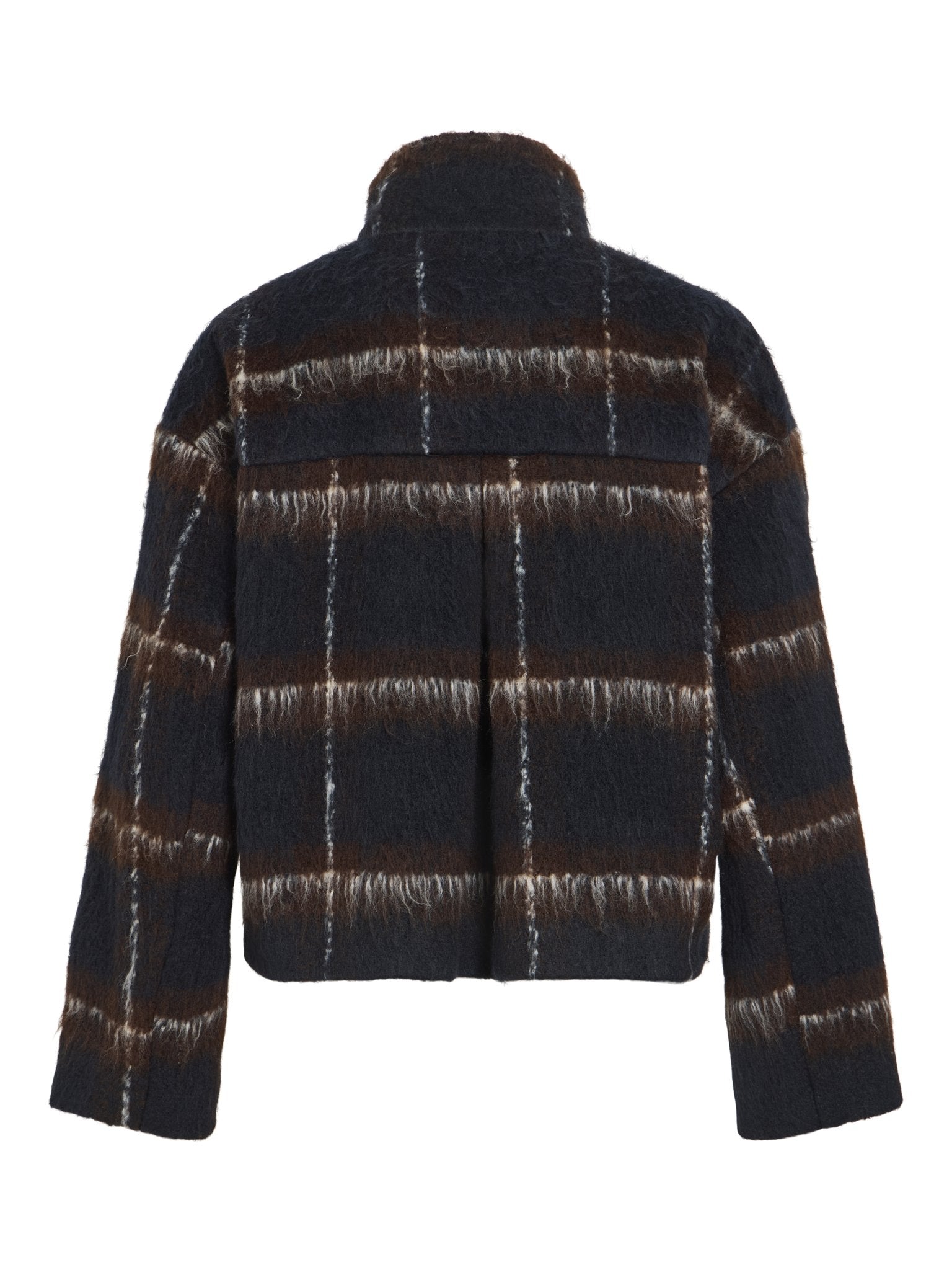 Jacke mit Karo-Muster