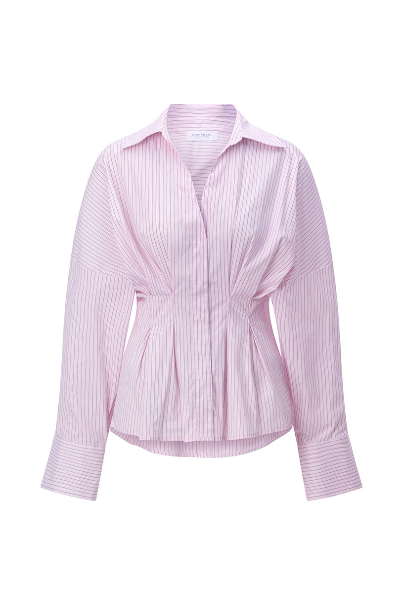 Bluse mit Streifen