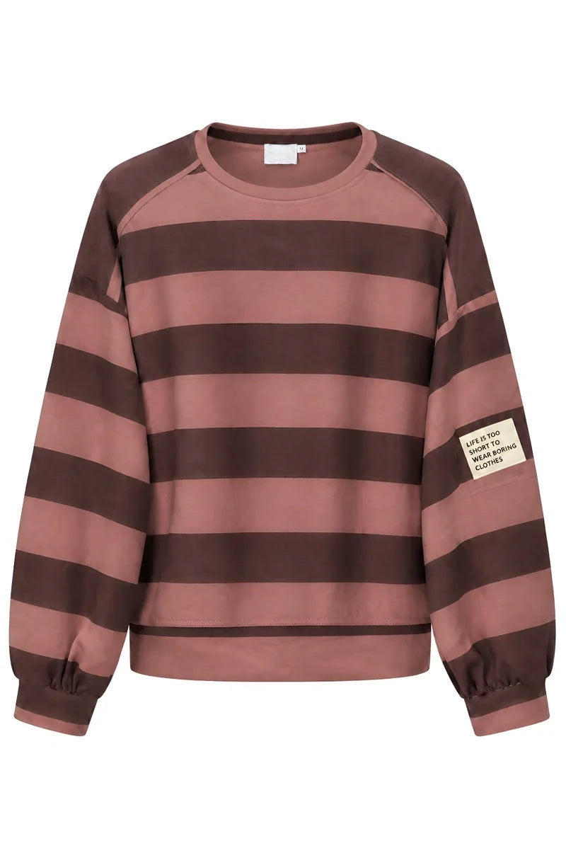Sweatshirt "Life is too short"