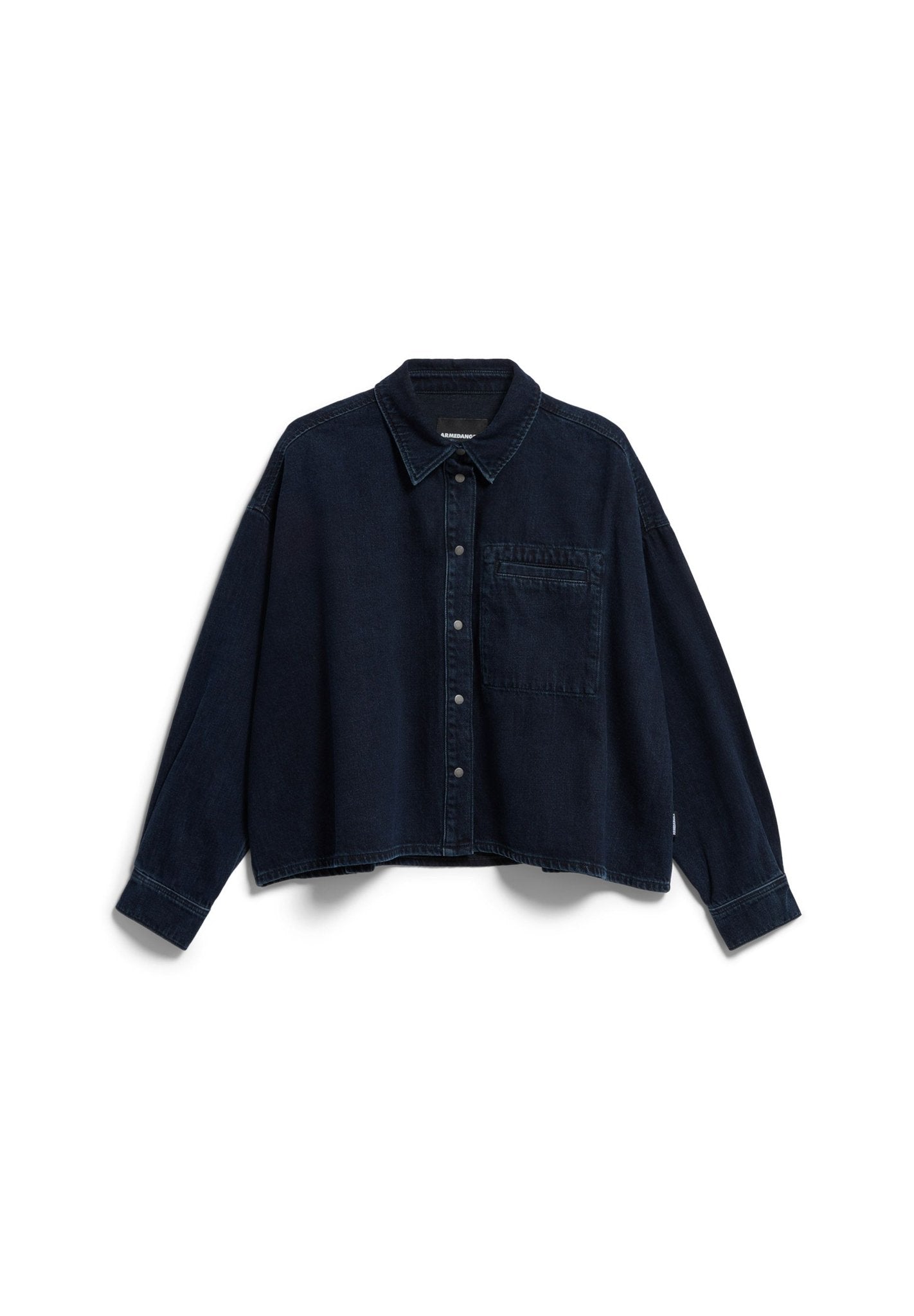 Denim-Bluse