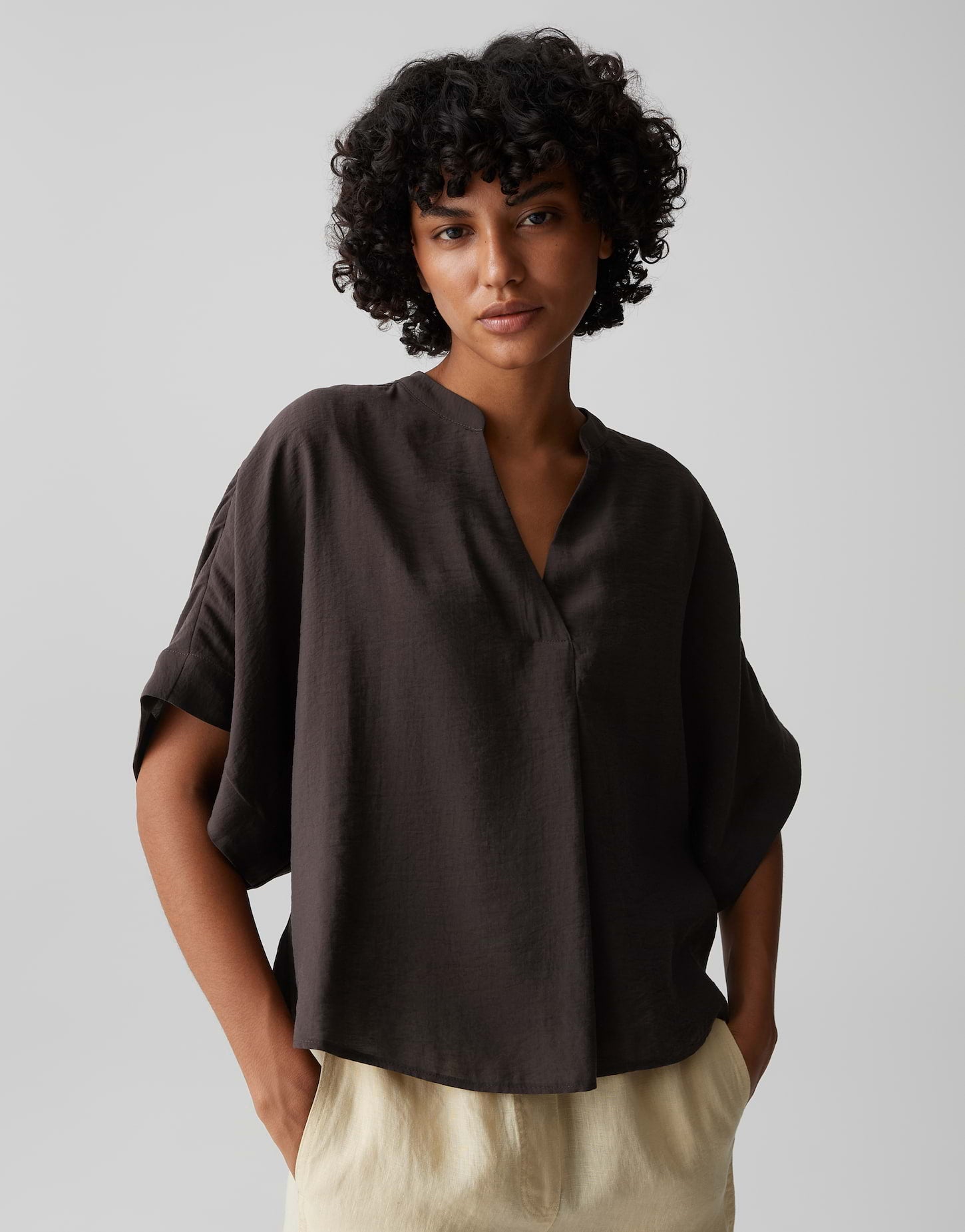 Cape Bluse Fenella