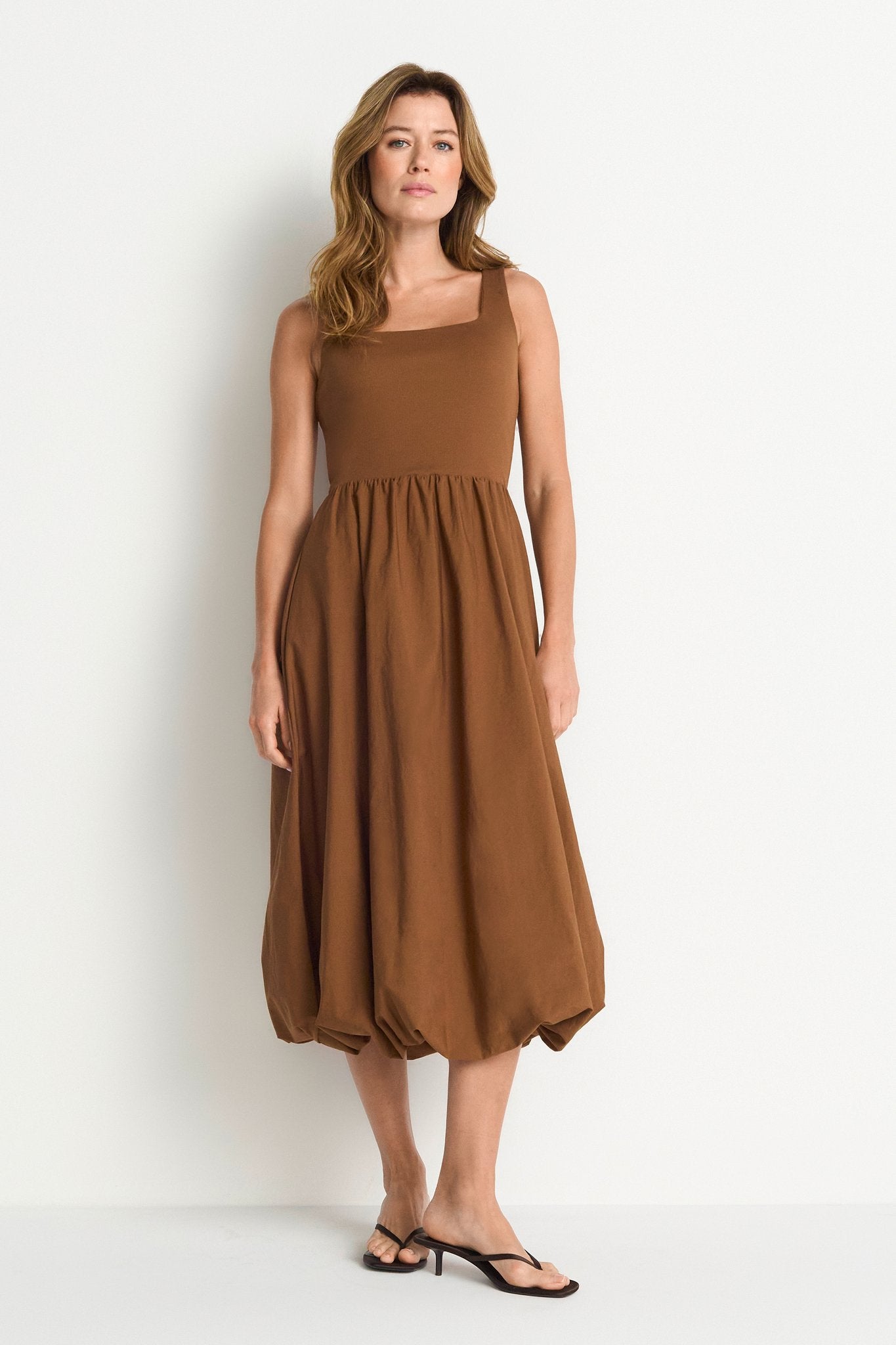 Ballonkleid mit Taschen