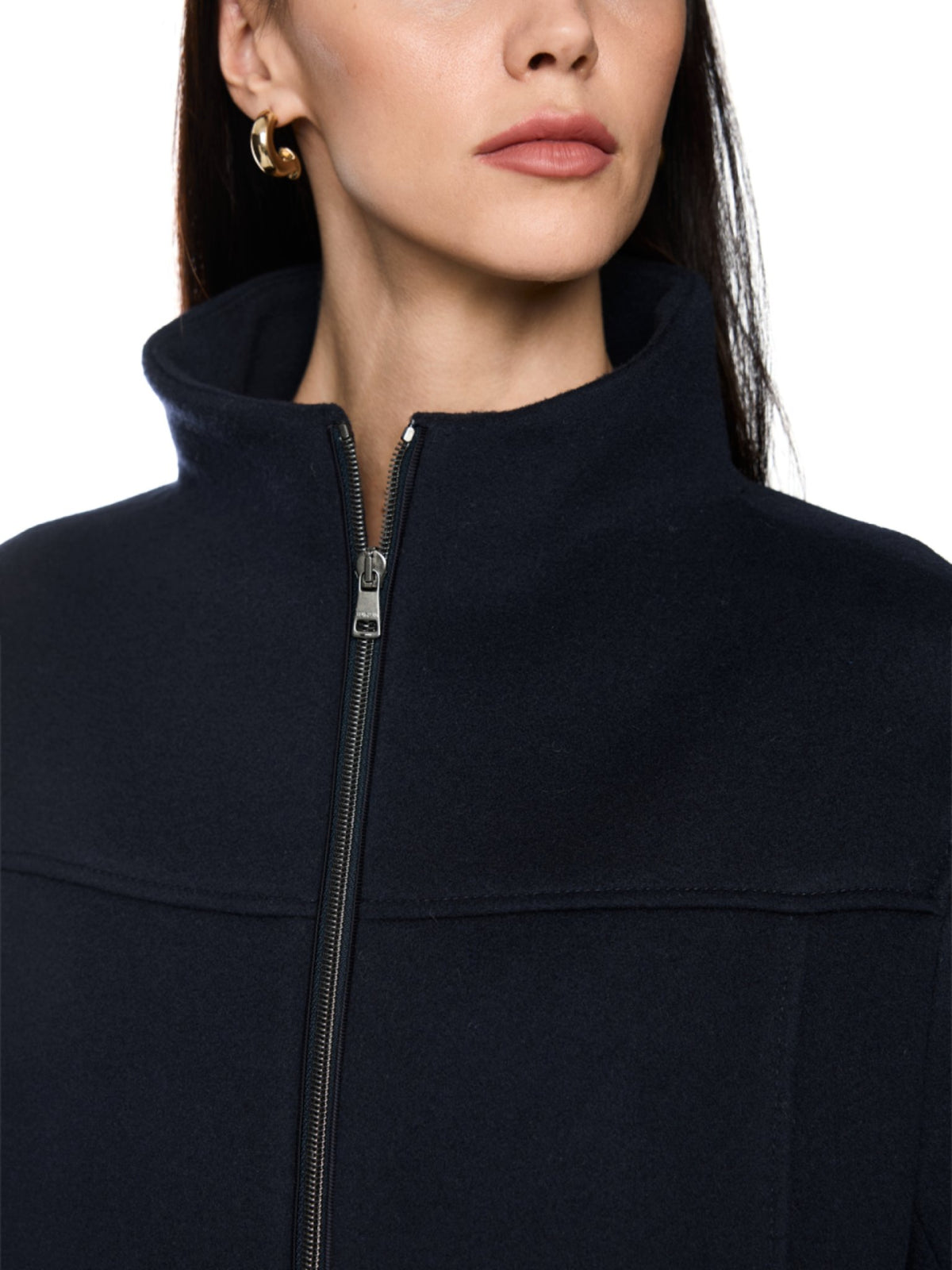 Schurwolljacke mit Kaschmir