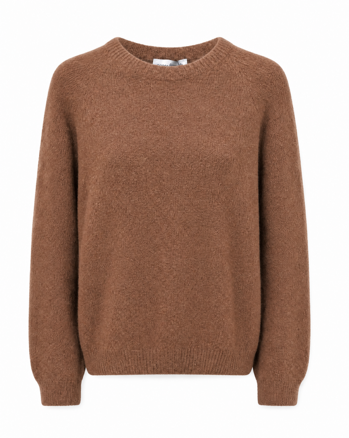 Strickpullover mit Rundhalsausschnitt
