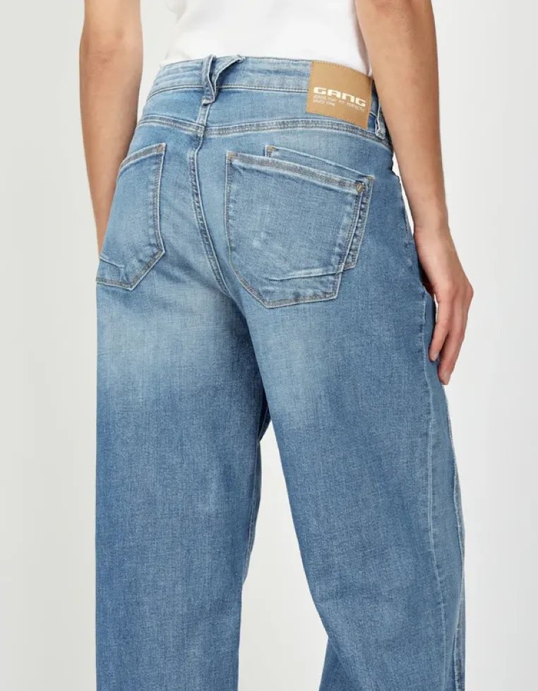 Gang Wide Leg Cool Vint Midblue