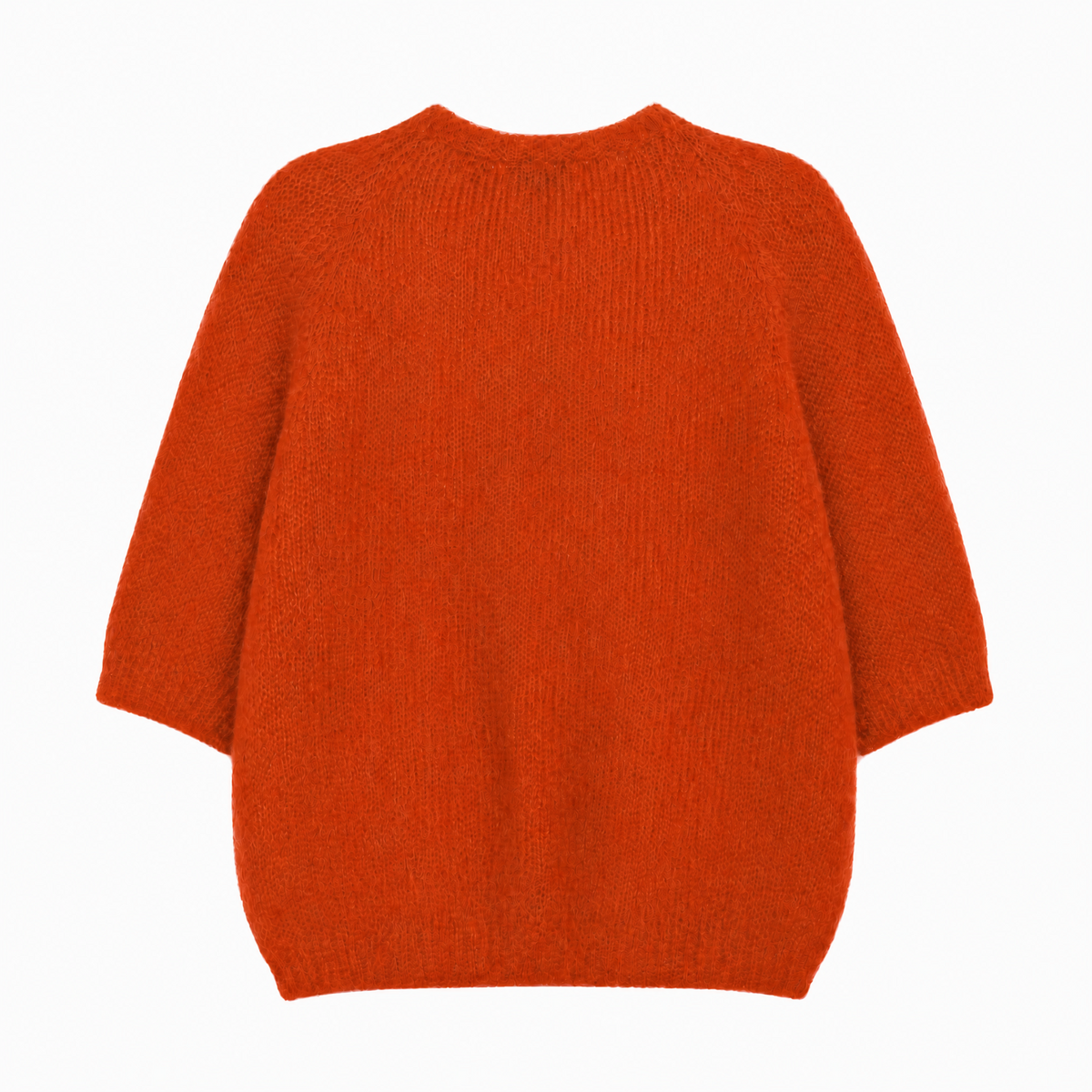 Strickpullover mit Kurzarm
