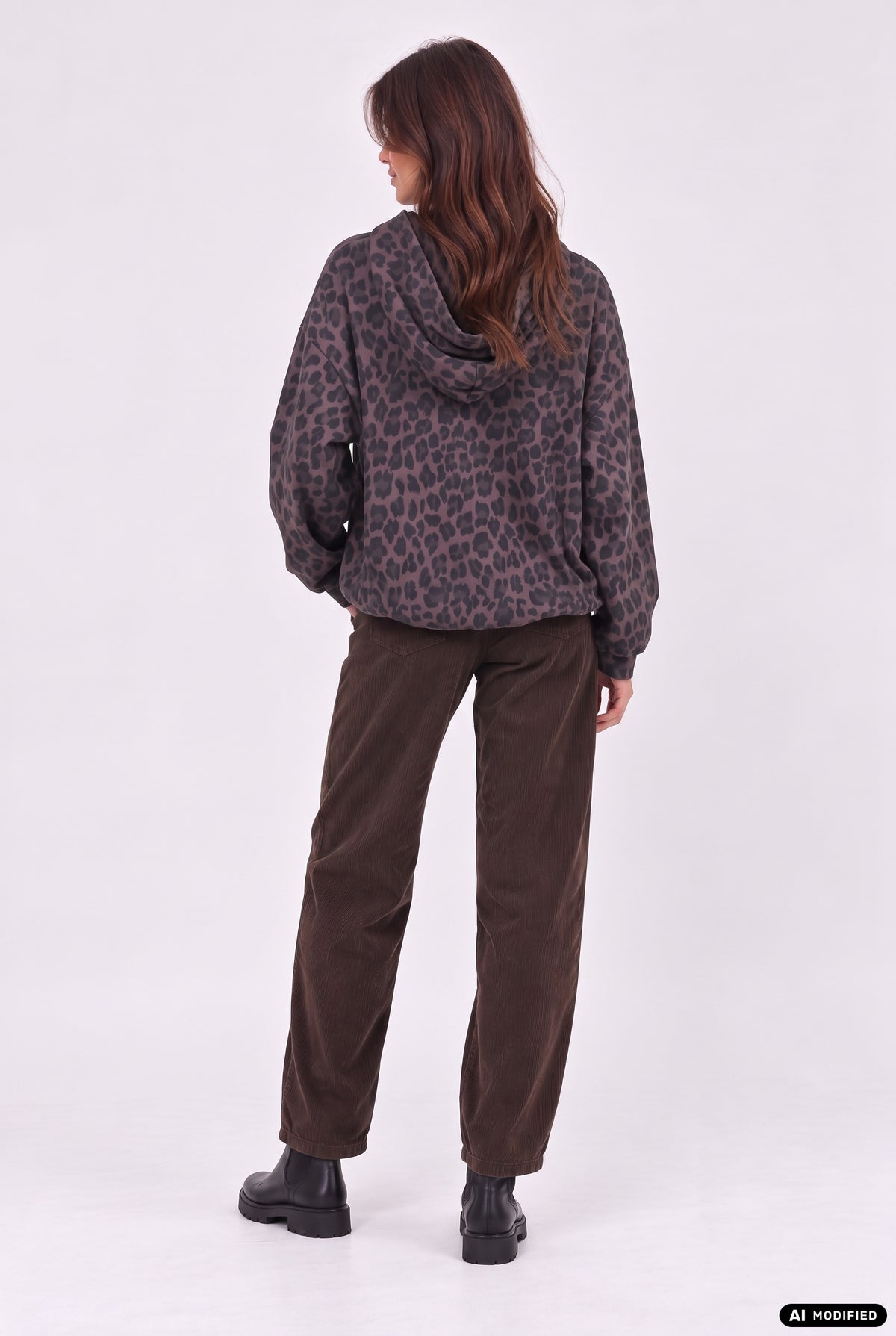 Blouson mit Leo-Print
