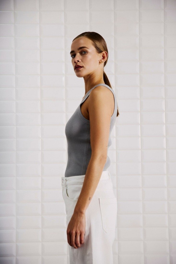 WithBlack Tops Light Grey