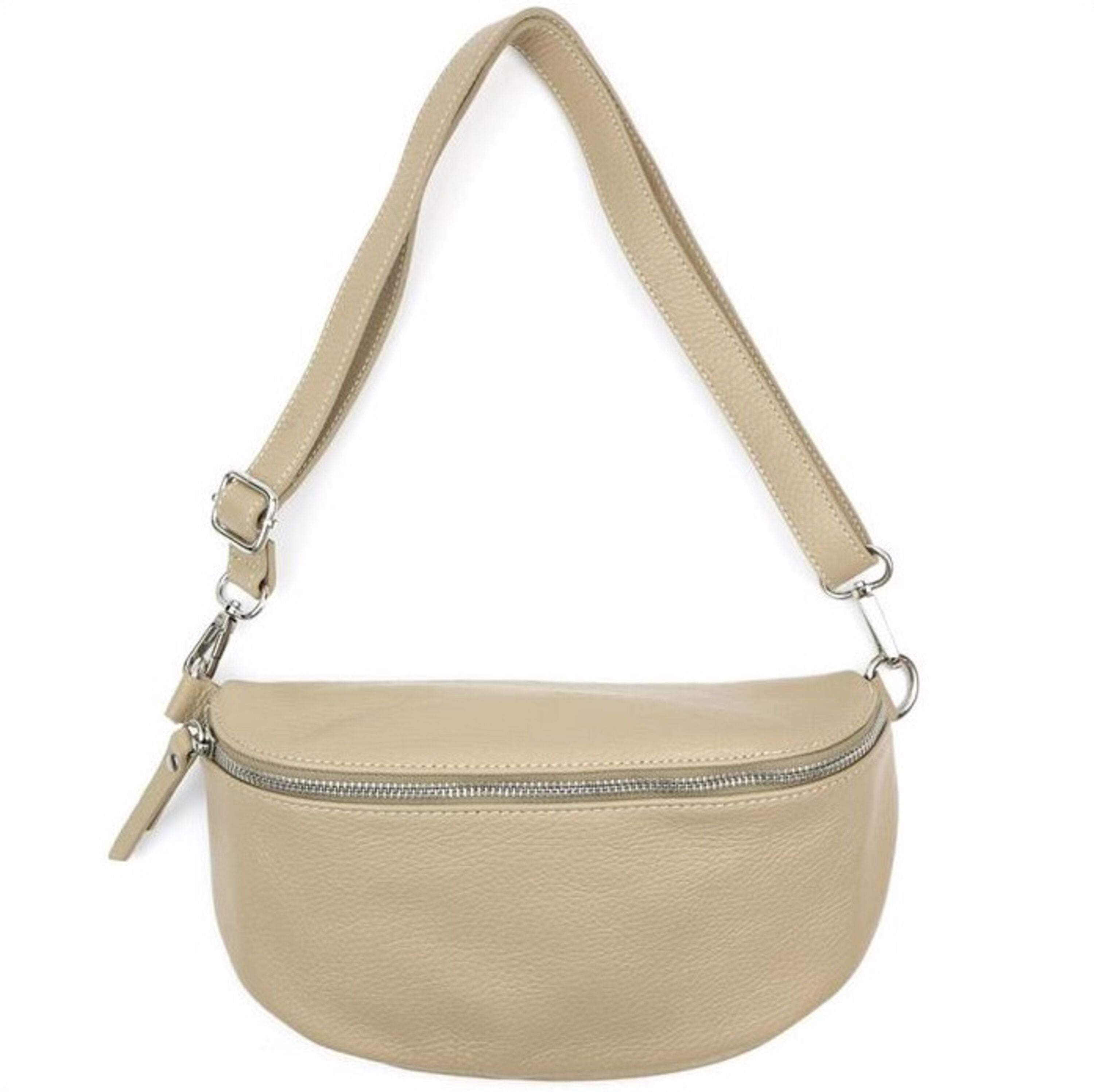 Goose Flash Taschen Helltaupe/Silber