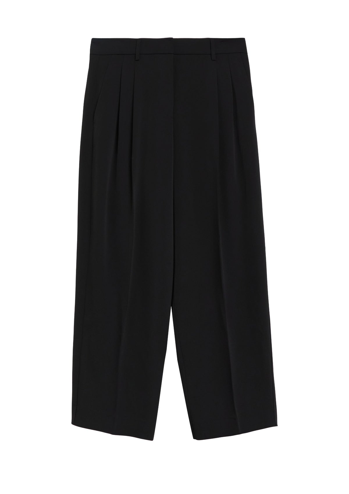 Bundfaltenhose in Ankle-Länge
