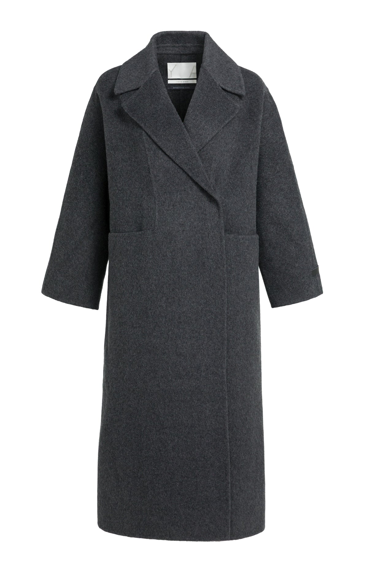 Oversize-Mantel aus Wollmischung