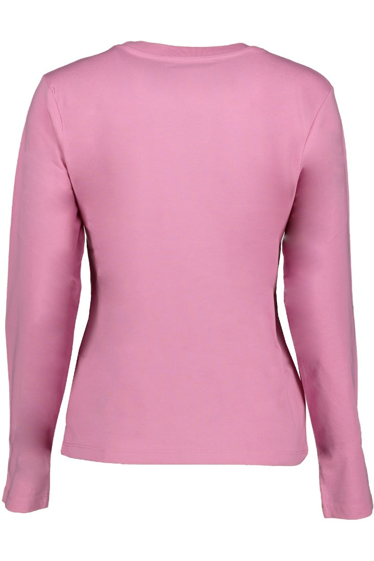 be famous Longsleeve Bubble Pink - White Electric