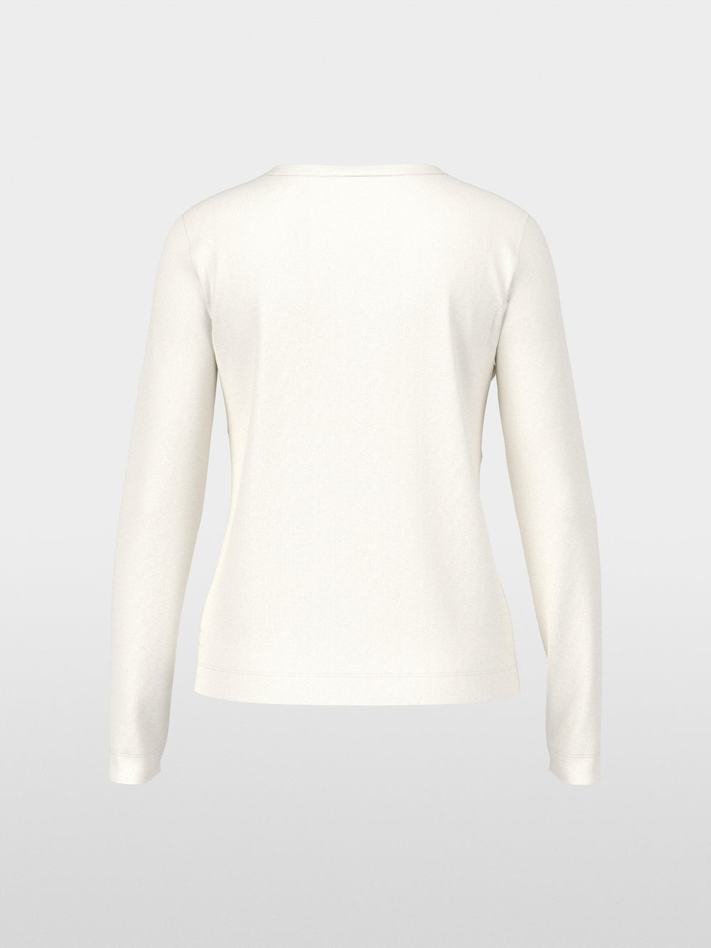Longsleeve aus Rippstrick