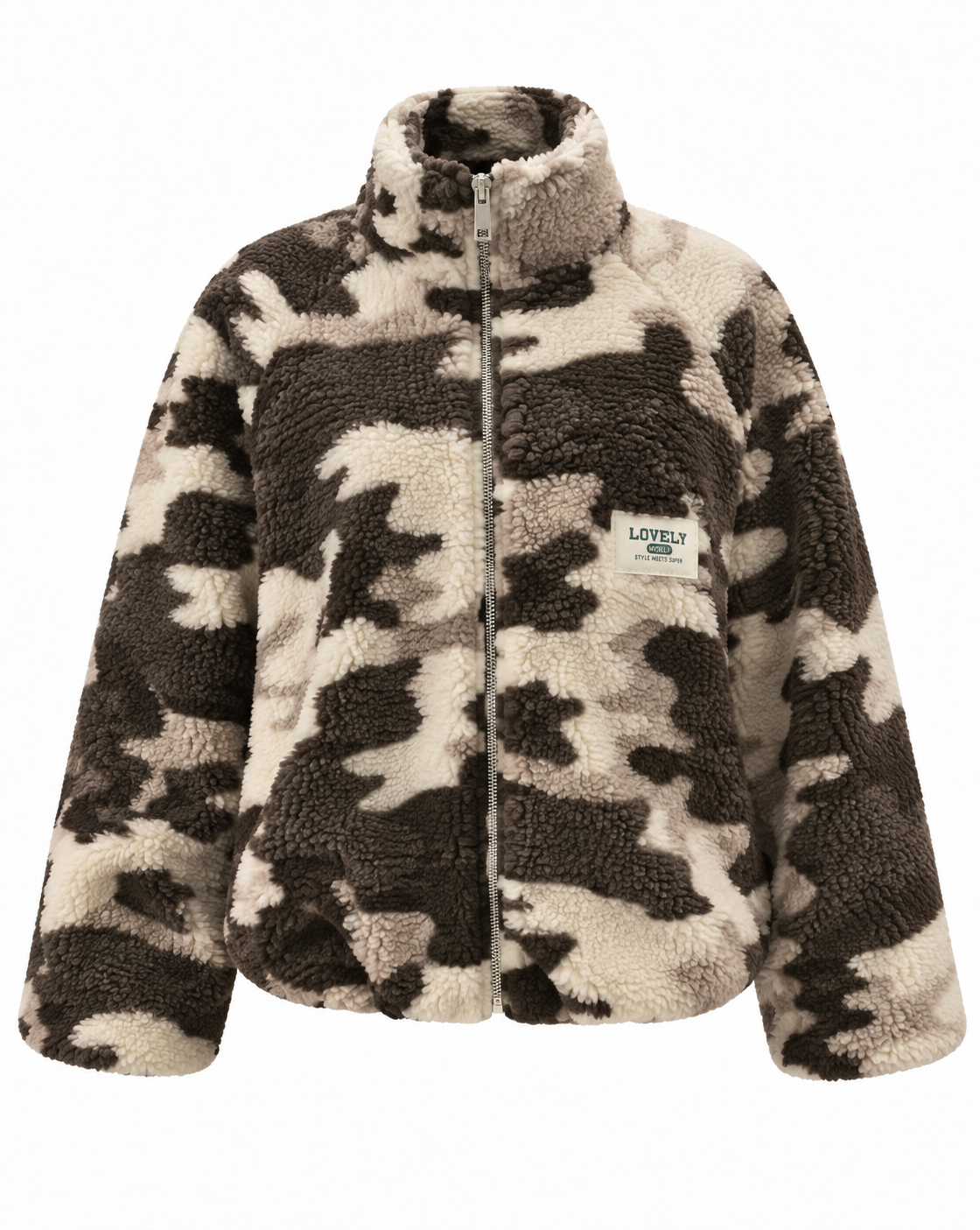 Teddyjacken Camouflage