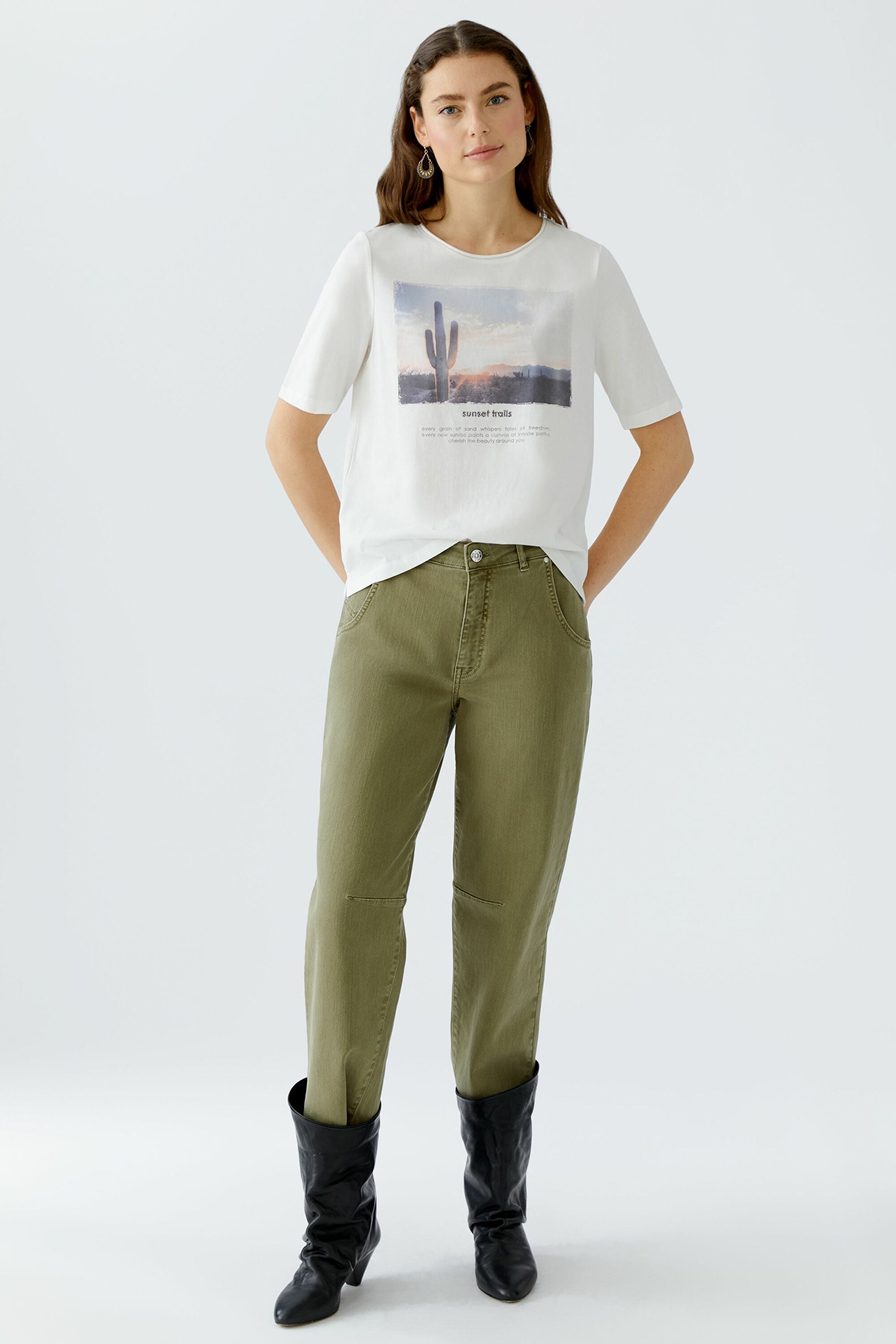 Oui T-Shirts Cloud Dancer